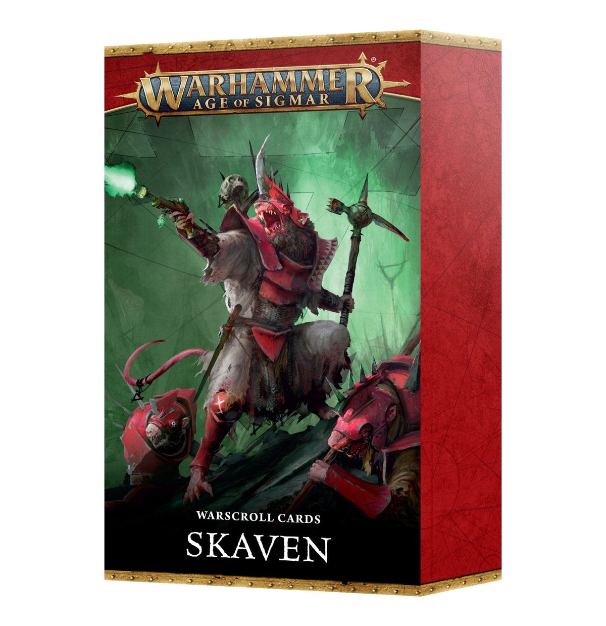 Games Workshop Games Workshop > Warhammer 40k WARSCROLL CARDS: SKAVEN (ENG) 5011921240401 90-05