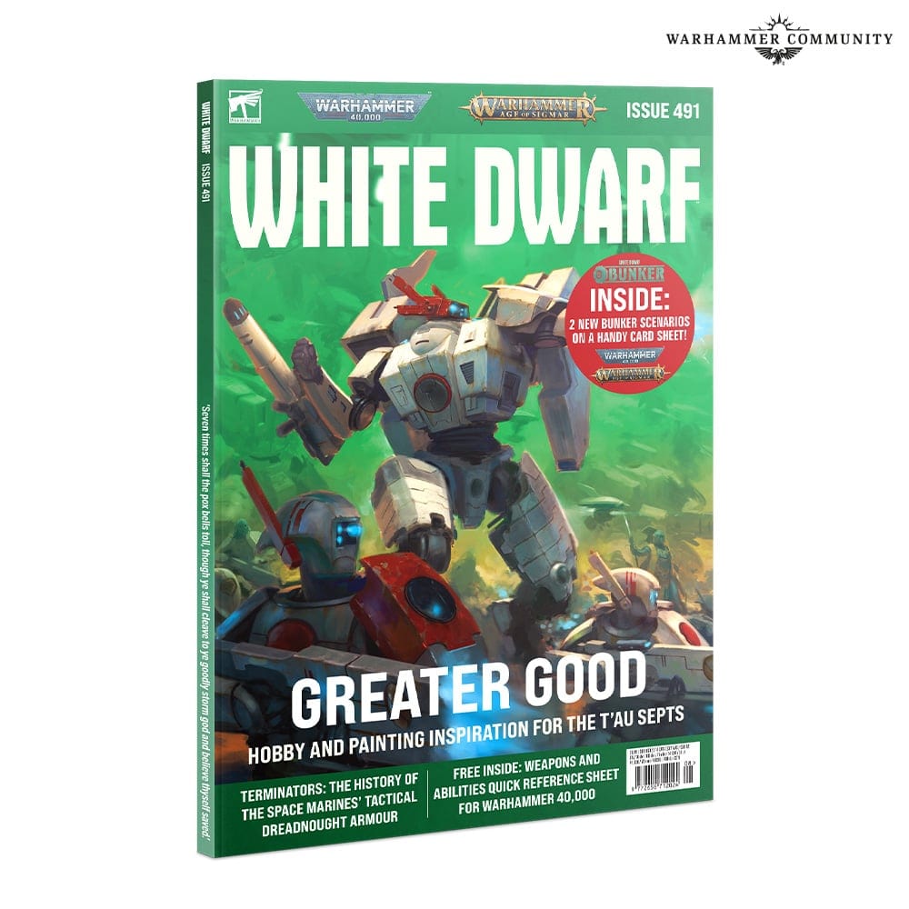 Games Workshop Tabletop Games > Games Workshop > White Dwarf White Dwarf Magazine #491 9772658712024 WD08-60