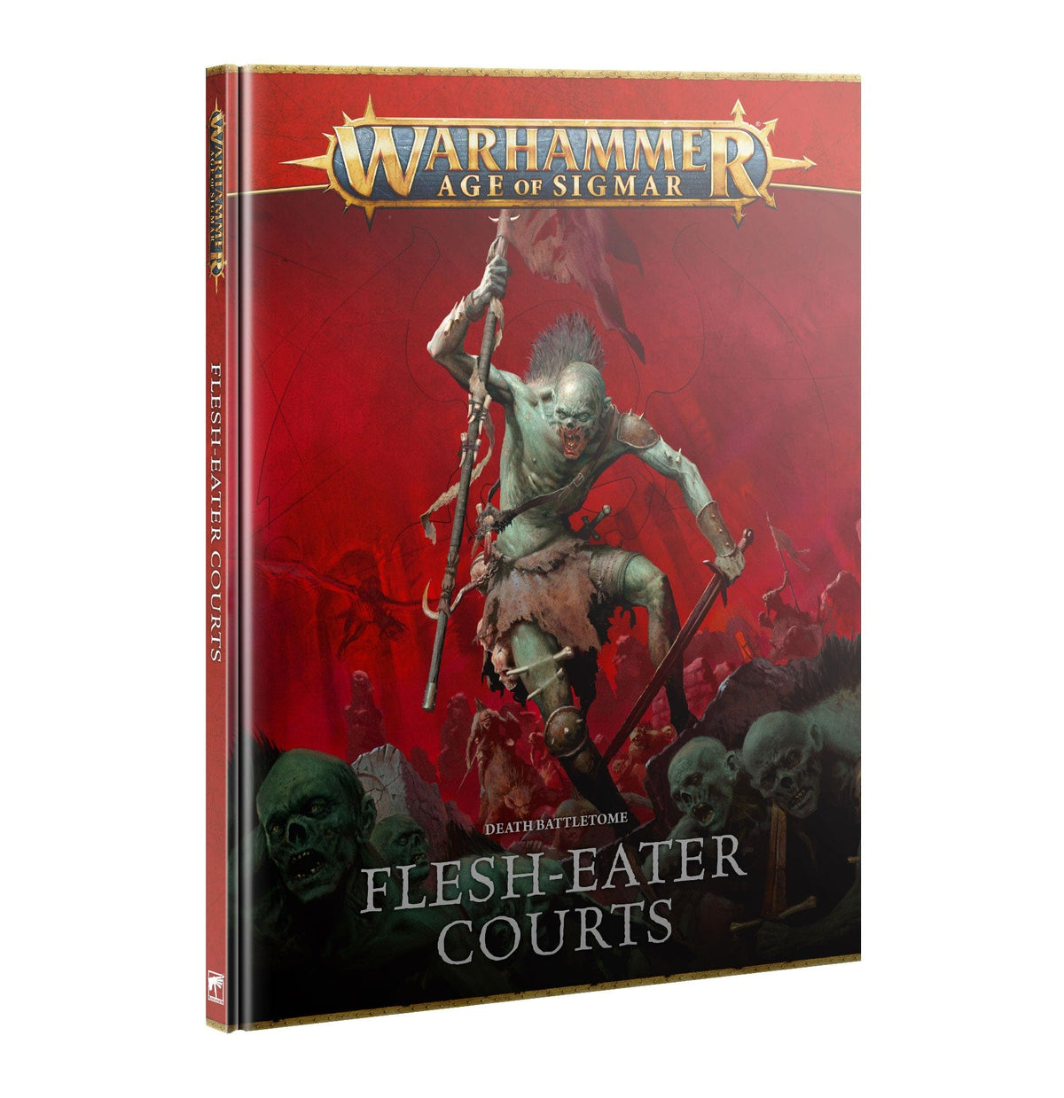Games Workshop Tabletop Games > Games Workshop > Age of Sigmar Warhammer 40K - Age of Sigmar: BATTLETOME FLESH-EATER COURTS (ENG) 9781804576472 91-29