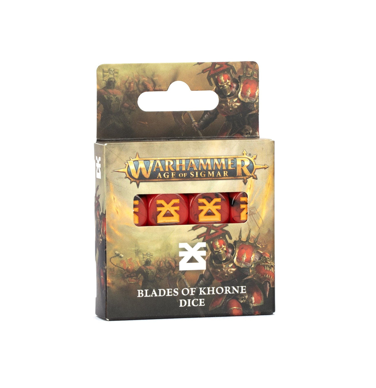 Games Workshop Tabletop Games > Games Workshop > Age of Sigmar Warhammer 40K - AGE OF SIGMAR: BLADES OF KHORNE DICE 5011921254316 83-39
