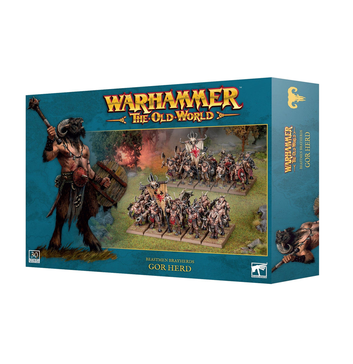 Games Workshop Tabletop Games > Games Workshop > Age of Sigmar Warhammer 40K - Beastmen Brayherds: Gor Herd 5011921207190 08-106