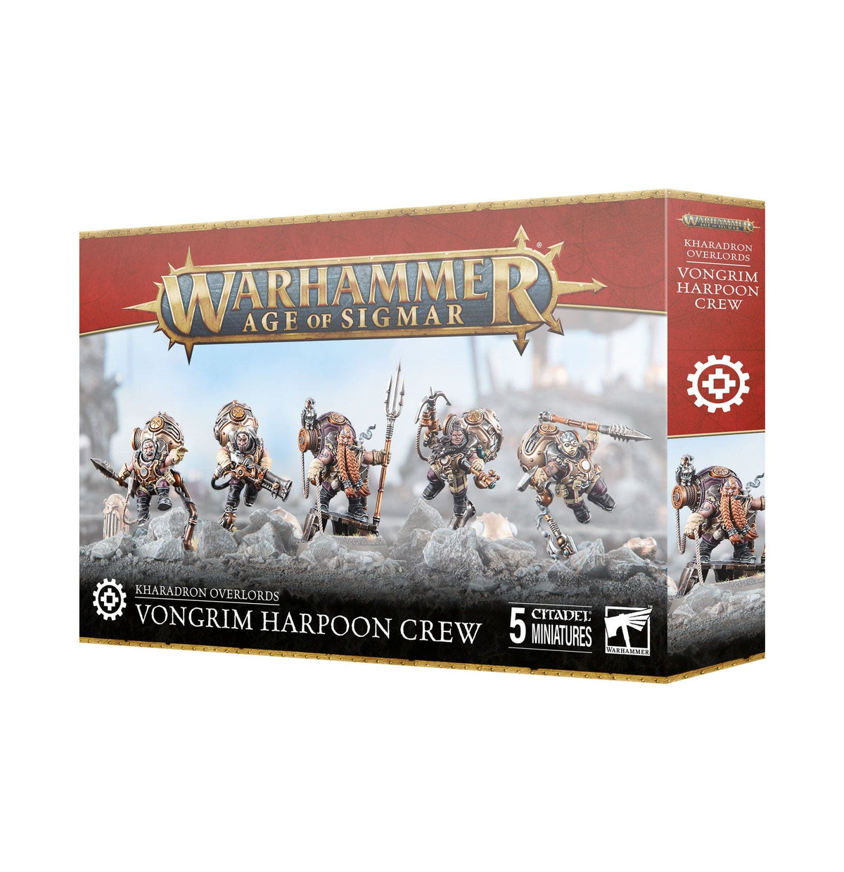 Games Workshop Tabletop Games > Games Workshop > Age of Sigmar Warhammer 40K - K/OVERLORDS: VONGRIM HARPOON CREW 5011921241378 84-52