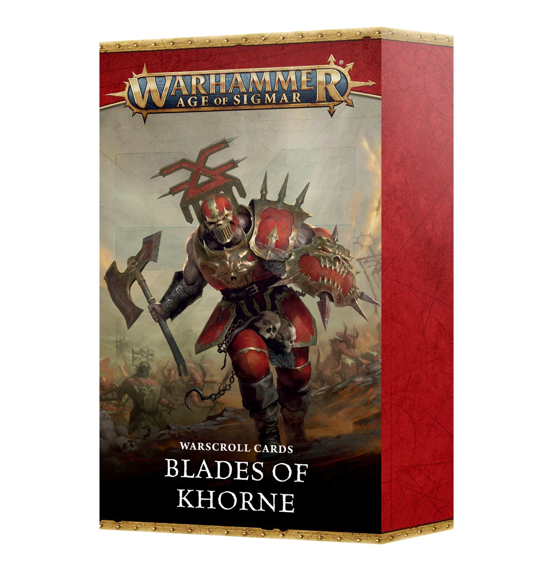 Games Workshop Tabletop Games > Games Workshop > Age of Sigmar Warhammer 40K - WARSCROLL CARDS: BLADES OF KHORNE (ENG) 5011921252510 83-81
