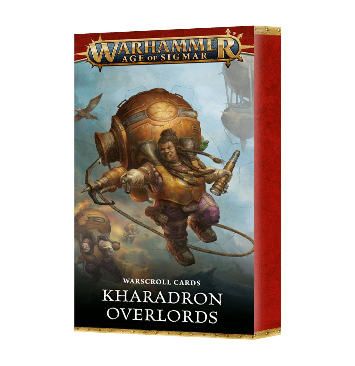 Games Workshop Tabletop Games > Games Workshop > Age of Sigmar Warhammer 40K - WARSCROLL CARDS: KHARADRON OVERLORDS (ENG) 5011921249855 84-03