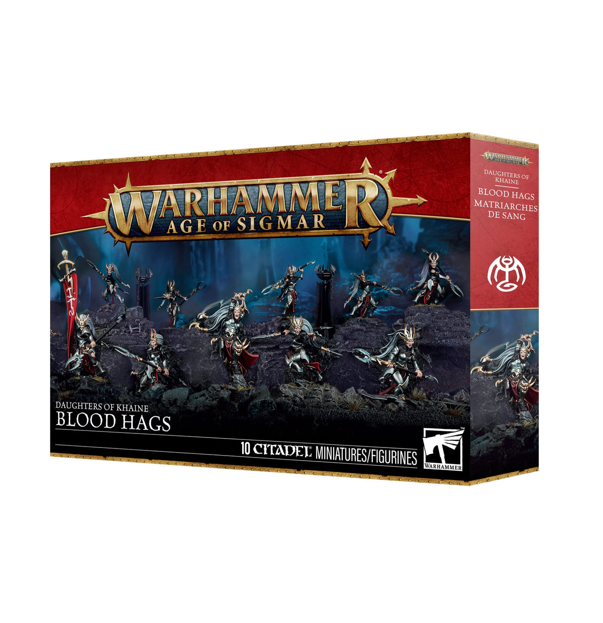 Games Workshop Tabletop Games > Games Workshop > Age of Sigmar Warhammer Age of Sigmar - Daughters of Khaine: Blood Hags 5011921252077 85-66