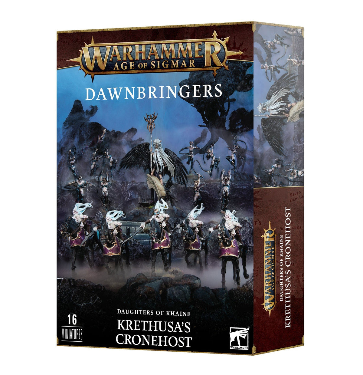 Games Workshop Tabletop Games > Games Workshop > Age of Sigmar Warhammer: Age of Sigmar - Daughters of Khaine: Krethusa’s Cronehost 5011921216543 85-63