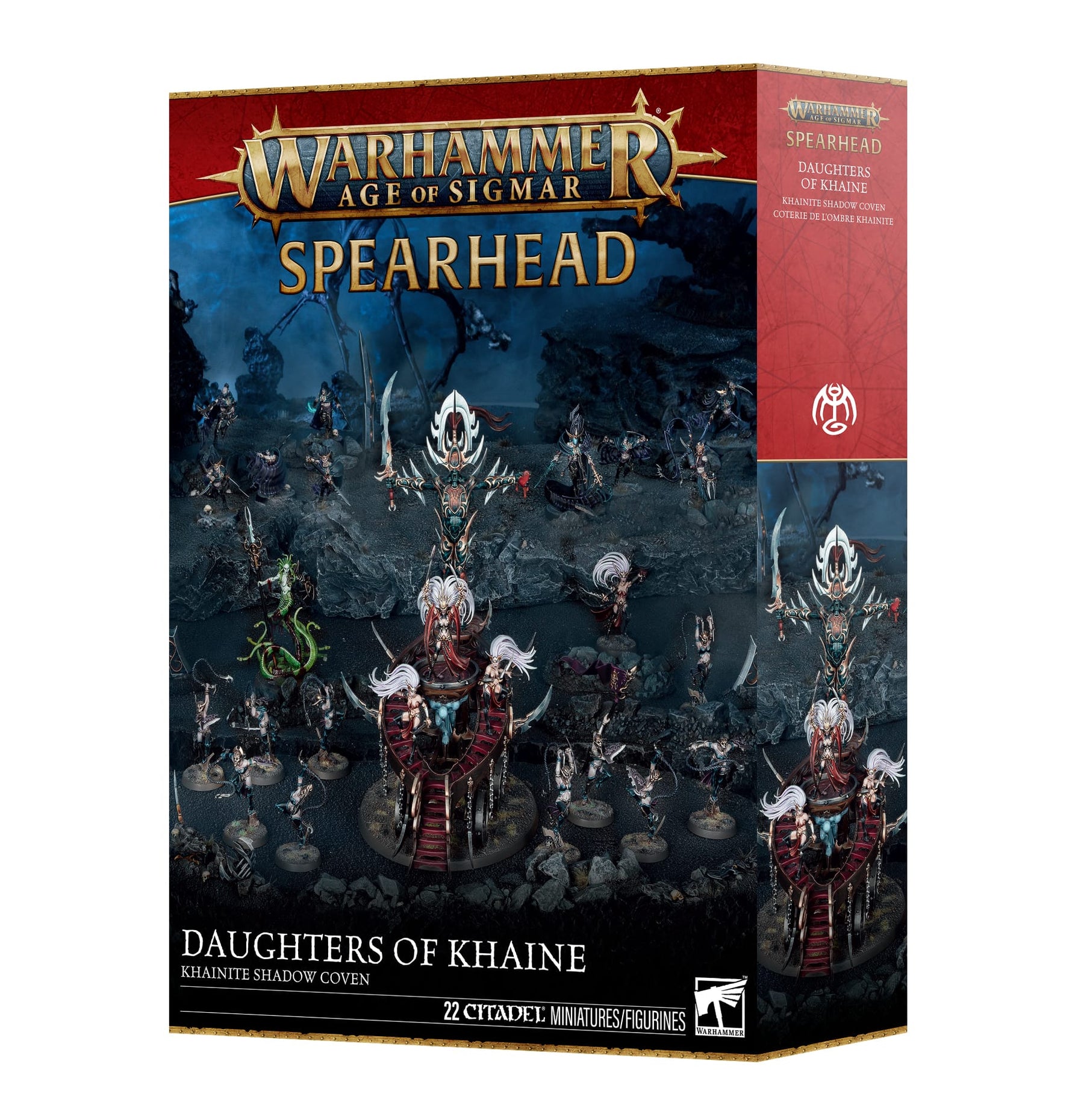 Games Workshop Tabletop Games > Games Workshop > Age of Sigmar Warhammer Age of Sigmar - Daughters of Khaine: Spearhead Khainite Shadow Coven 5011921251940 70-852