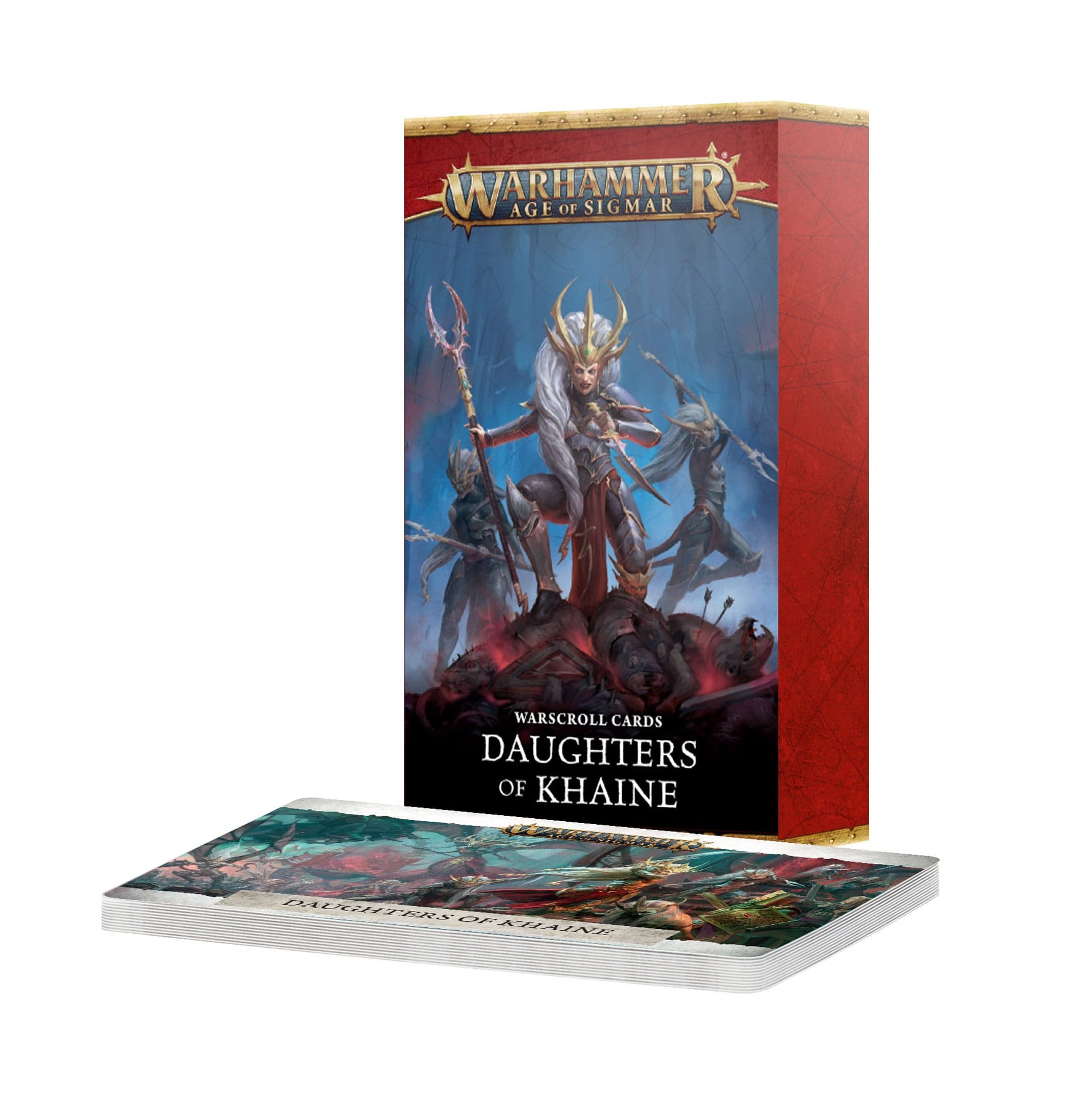 Games Workshop Tabletop Games > Games Workshop > Age of Sigmar Warhammer Age of Sigmar - Daughters Of Khaine: Warscroll Cards (ENG) 5011921254170 85-06
