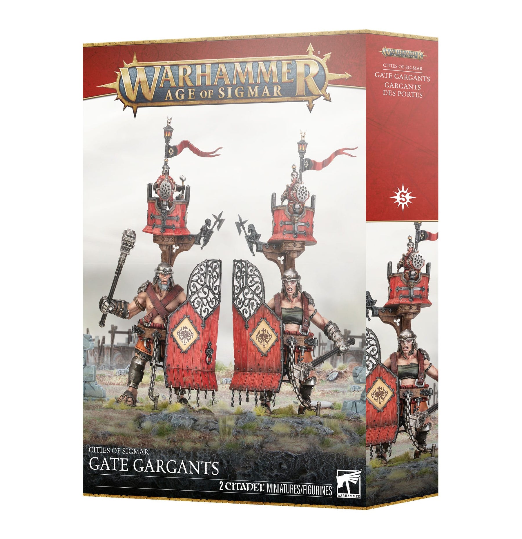 Games Workshop Tabletop Games > Games Workshop > Age of Sigmar Warhammer: Age of Sigmar - Gate Gargants 5011921252862 86-53