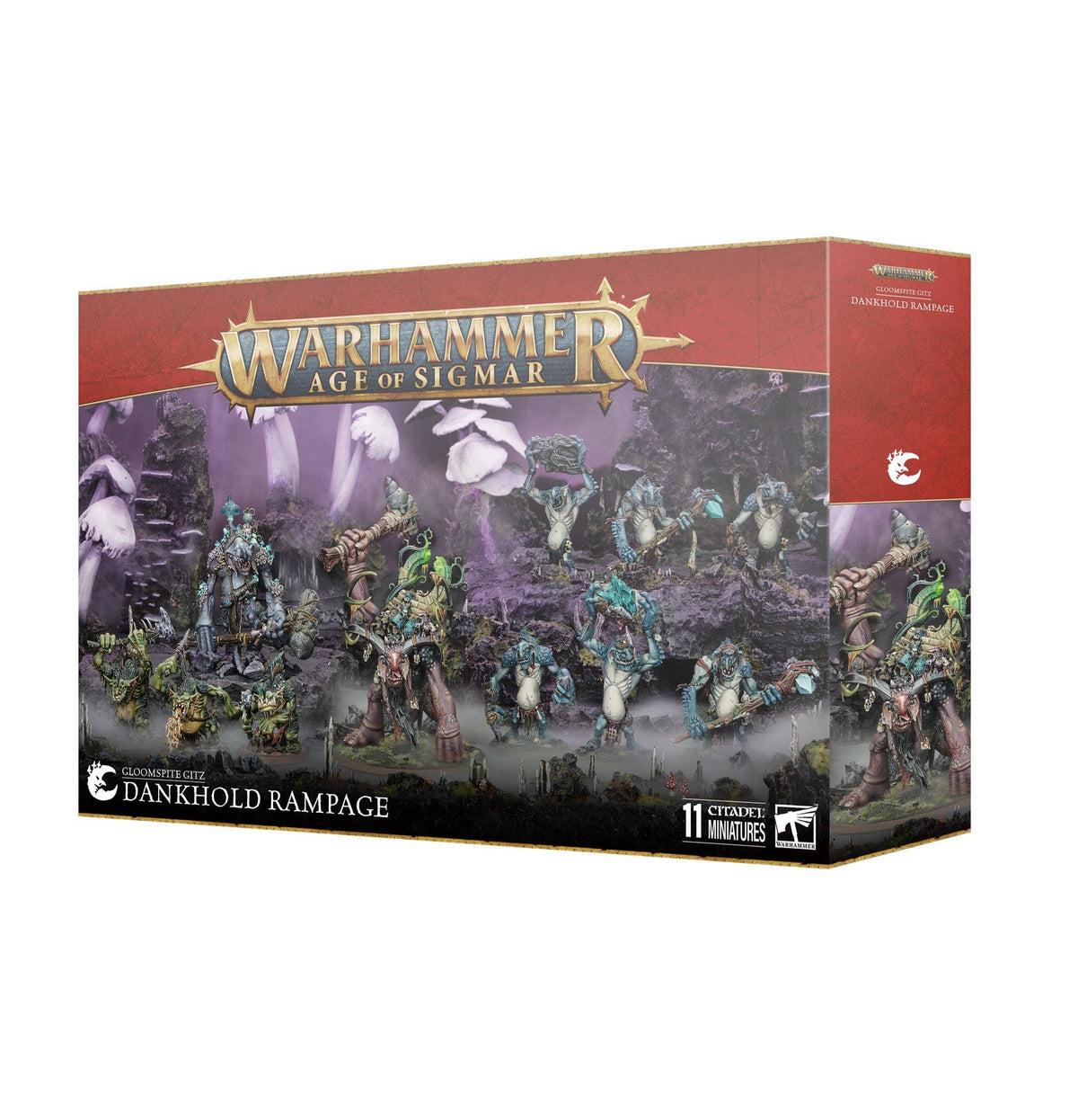 Games Workshop Tabletop Games > Games Workshop > Age of Sigmar Warhammer Age of Sigmar - Gloomspite Gitz: Dankhold Rampage 5011921258826 89-100