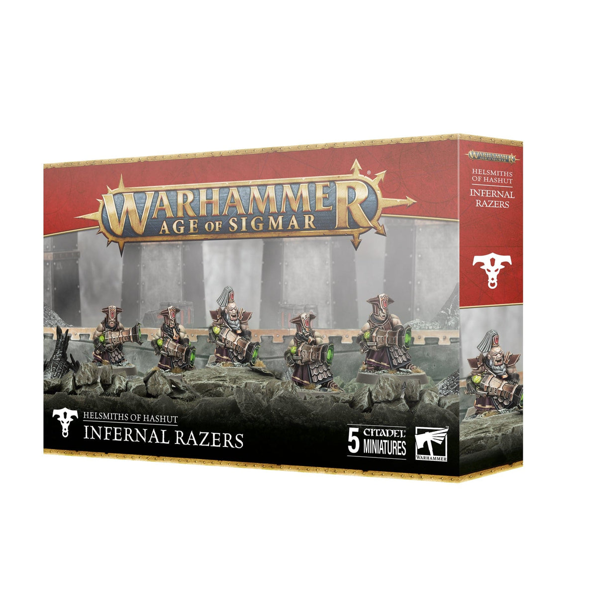 Games Workshop Tabletop Games > Games Workshop > Age of Sigmar Warhammer Age of Sigmar - Helsmiths of Hashut: Infernal Razers 5011921241682 82-02