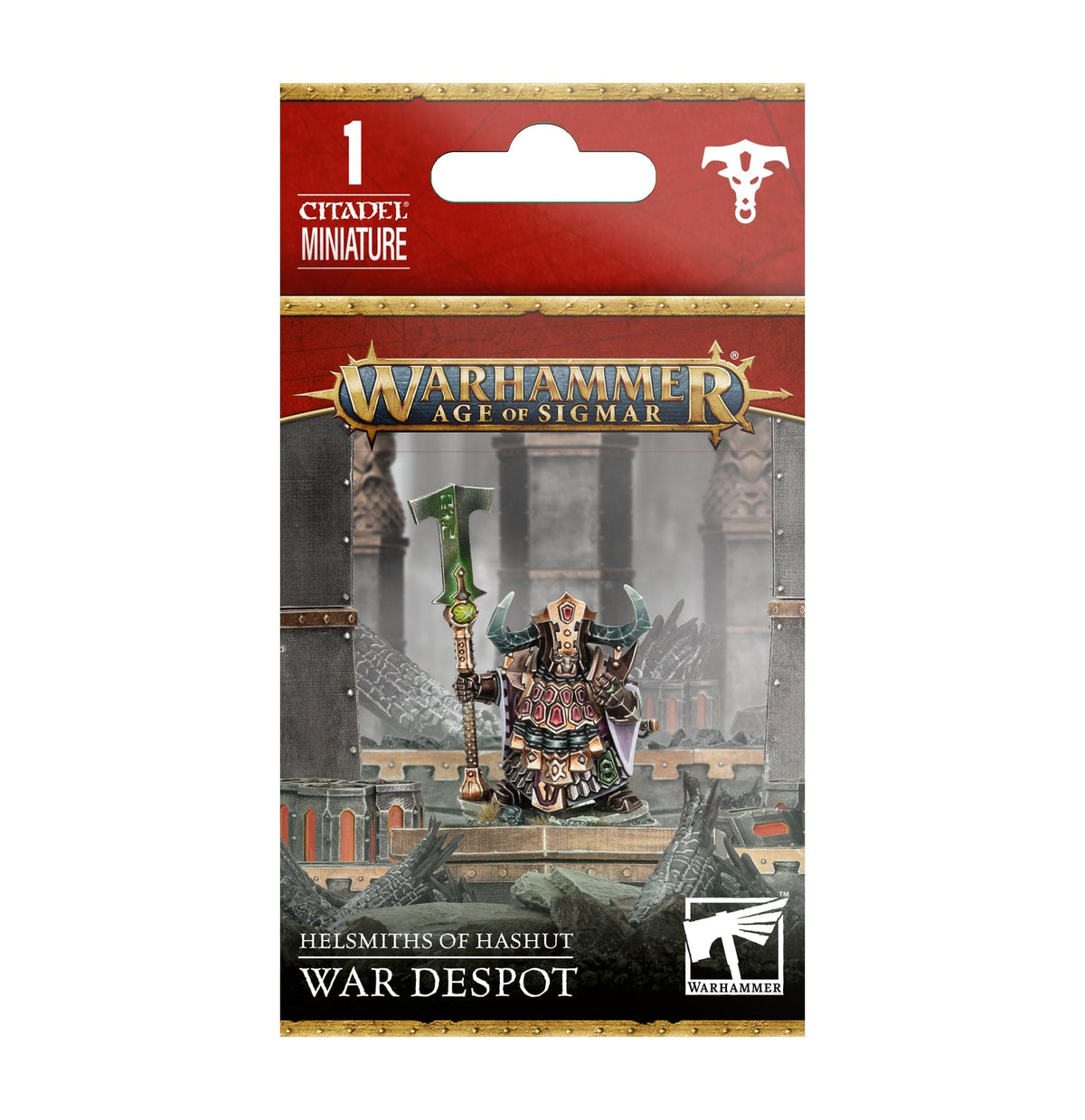 Games Workshop Tabletop Games > Games Workshop > Age of Sigmar Warhammer Age of Sigmar - Helsmiths of Hashut: War Despot 5011921241705 82-08