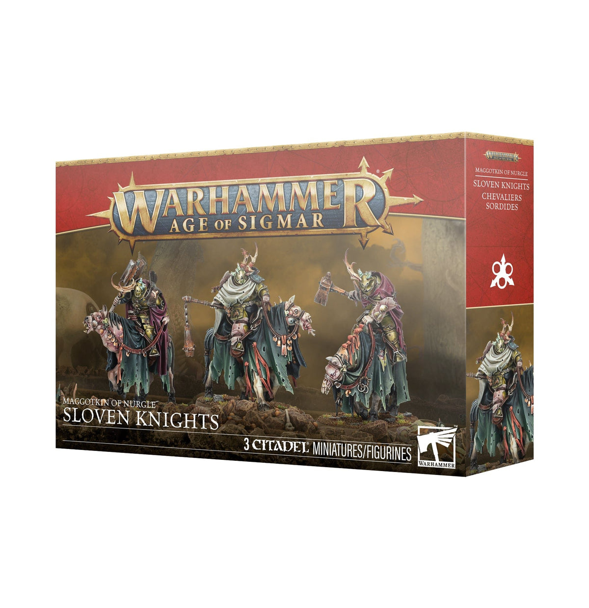 Games Workshop Tabletop Games > Games Workshop > Age of Sigmar Warhammer Age of Sigmar: Maggotkin of Nurgle Sloven Knights 5011921249565 83-114
