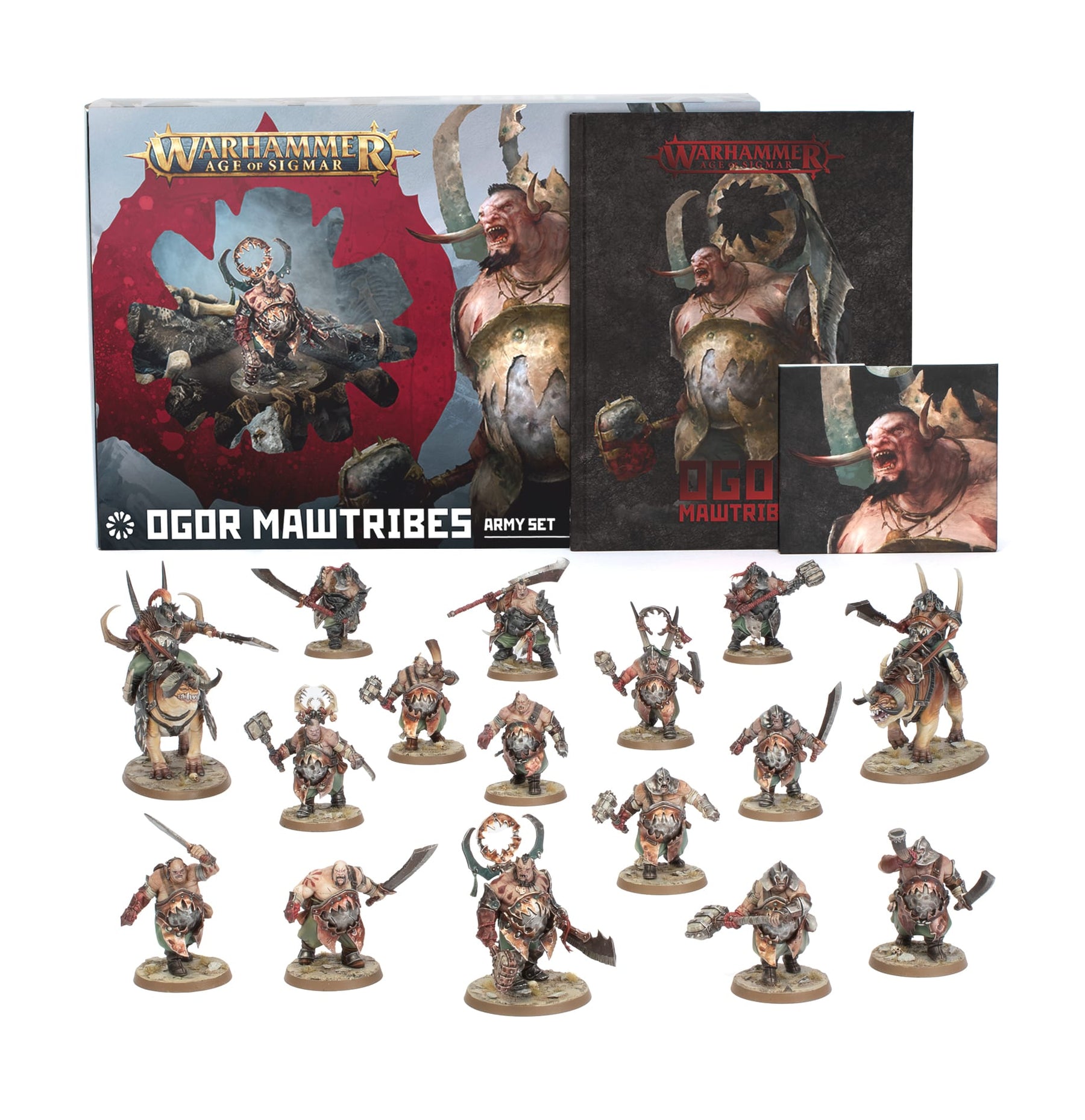 Games Workshop Tabletop Games > Games Workshop > Age of Sigmar Warhammer - Age of Sigmar - Ogor Mawtribes Army Set 5011921266685 95-22