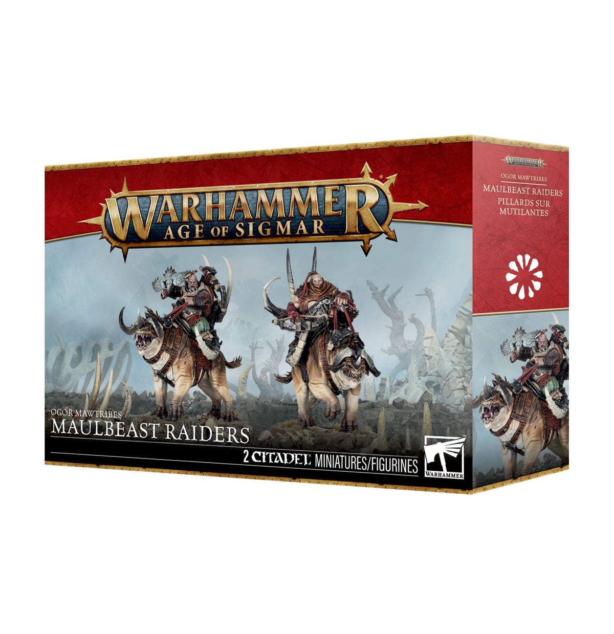 Games Workshop Tabletop Games > Games Workshop > Age of Sigmar Warhammer - Age of Sigmar - Ogor Mawtribes - Maulbeast Raiders 5011921266883 95-16