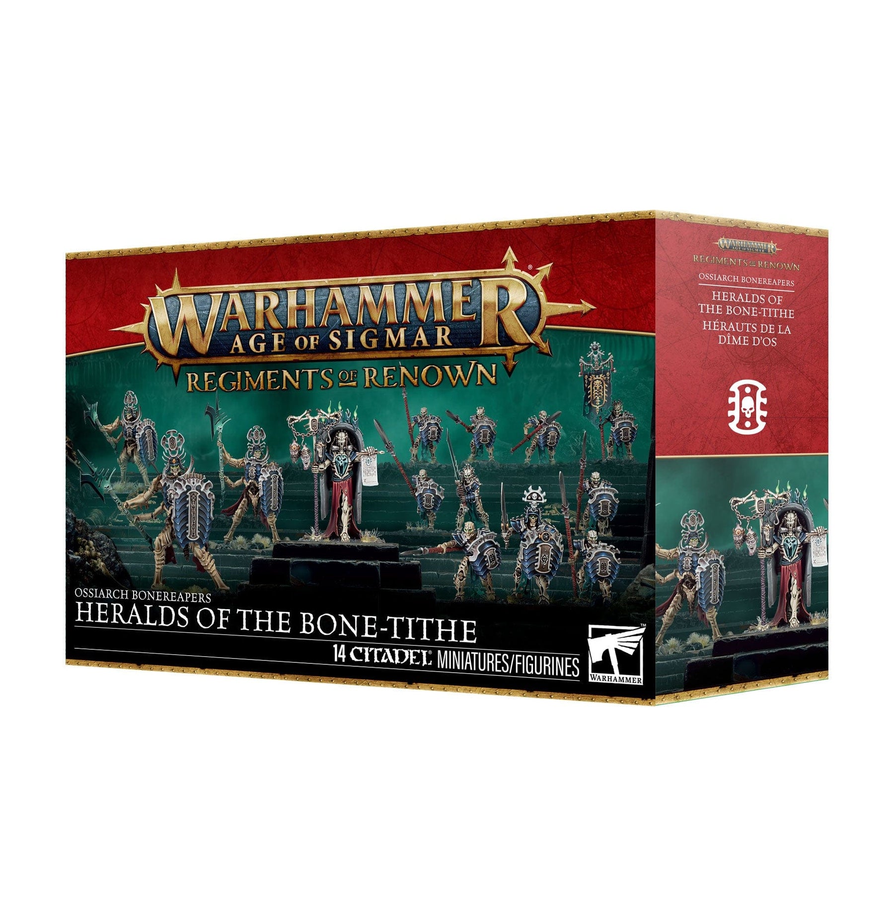 Games Workshop Tabletop Games > Games Workshop > Age of Sigmar Warhammer Age of Sigmar -Ossiarch Bonereapers Heralds of Bone-Tithe 5011921249312 94-43