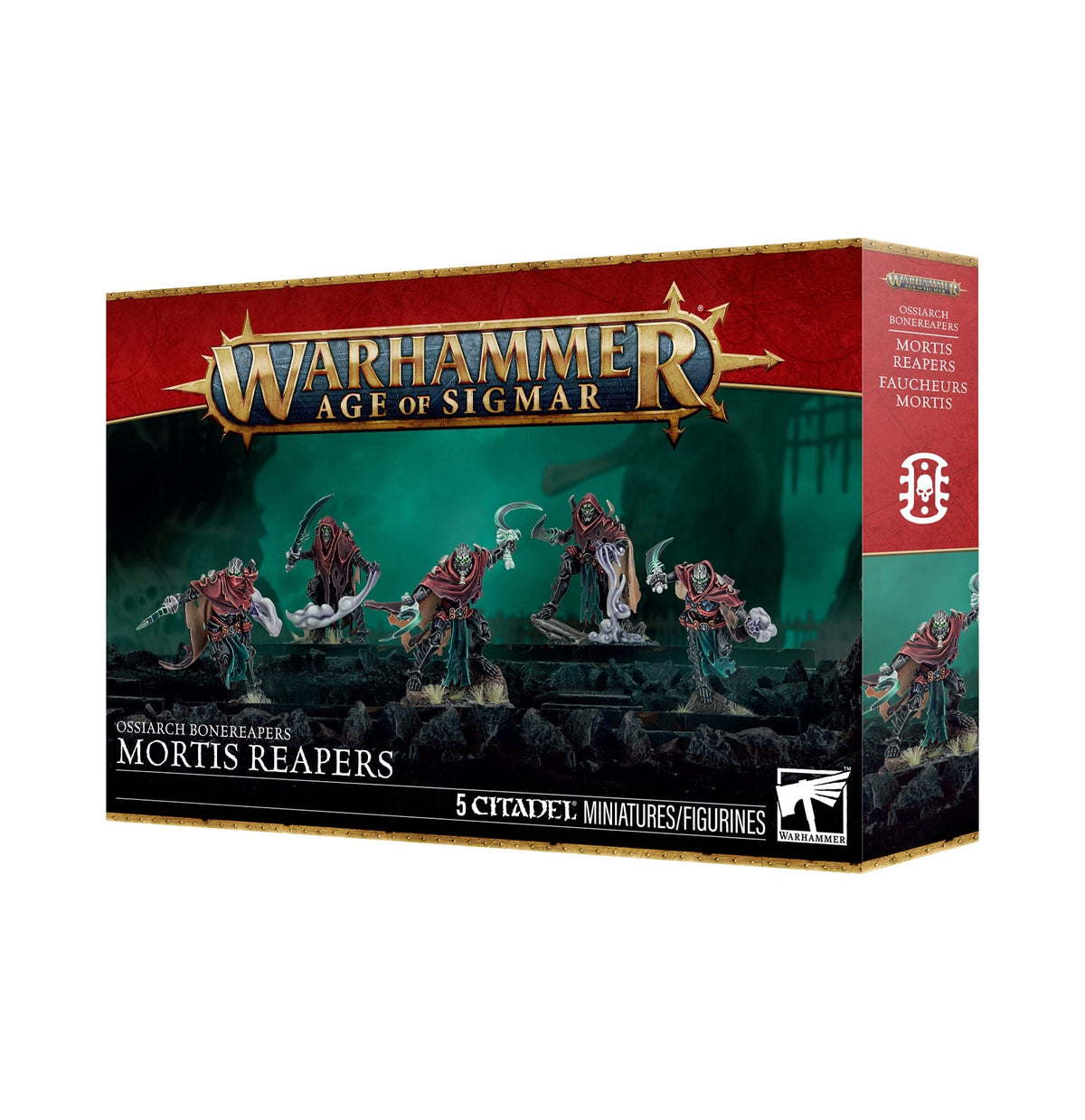 Games Workshop Tabletop Games > Games Workshop > Age of Sigmar Warhammer Age of Sigmar - Ossiarch Bonereapers: Mortis Reapers 5011921249398 94-37