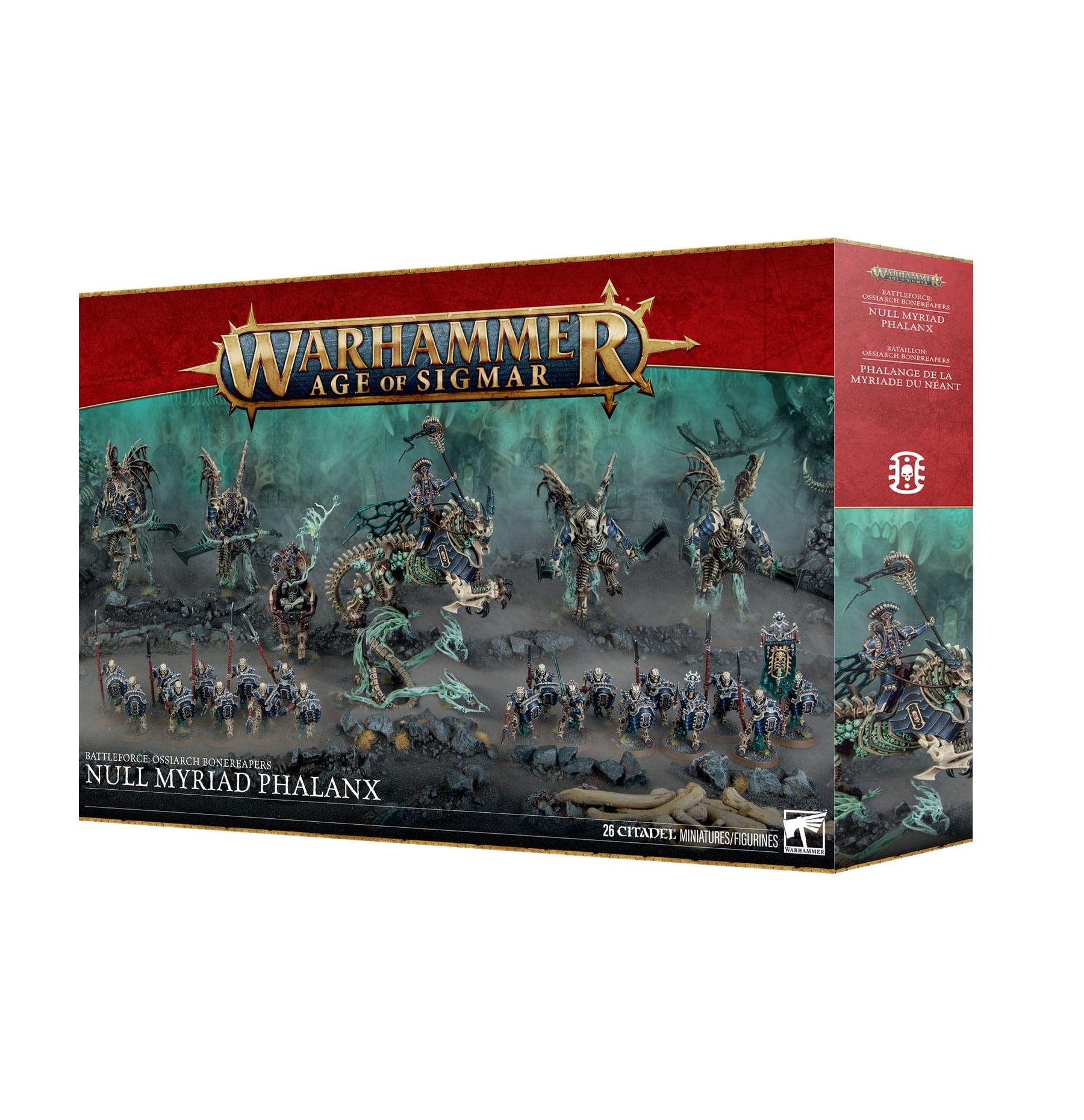 Games Workshop Tabletop Games > Games Workshop > Age of Sigmar Warhammer Age of Sigmar - Ossiarch Bonereapers Null Myriad Phalanx 5011921270224 94-15