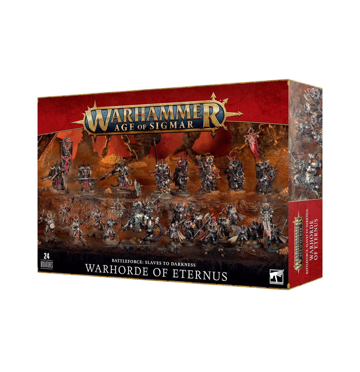 Games Workshop Tabletop Games > Games Workshop > Age of Sigmar Warhammer Age of Sigmar - Slaves to Darkness: Warhorde of Eternus 5011921205653 83-99
