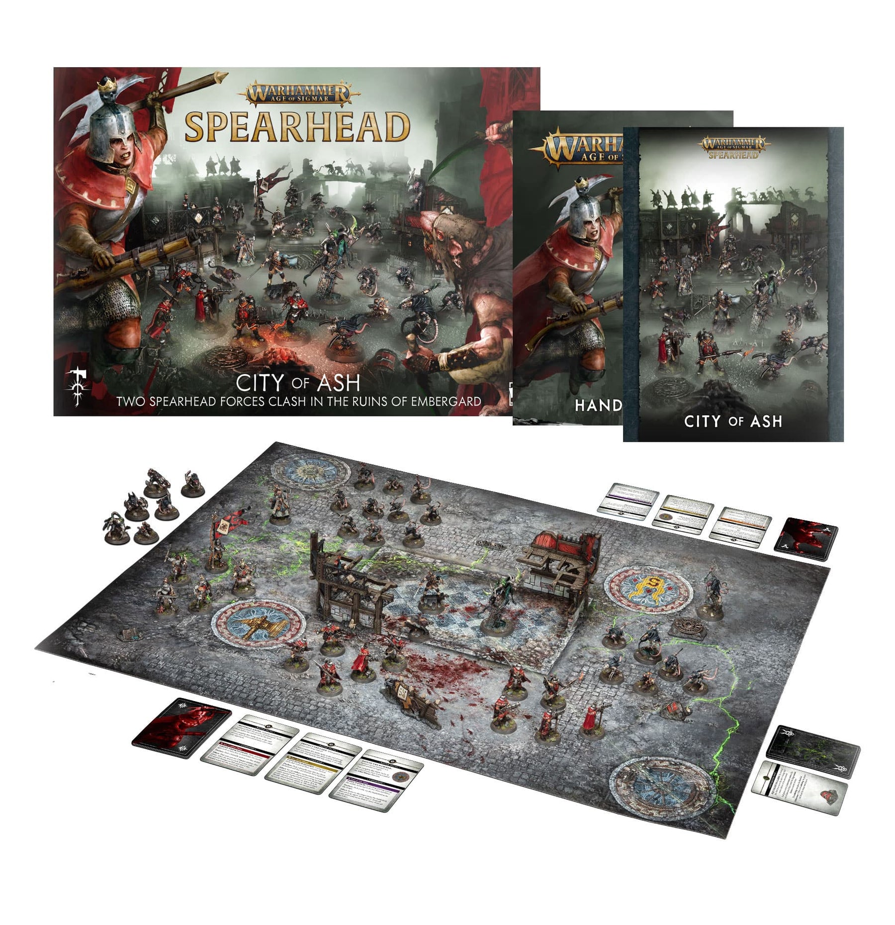 Games Workshop Tabletop Games > Games Workshop > Age of Sigmar Warhammer Age of Sigmar - Spearhead City of Ash 5011921260553 70-801