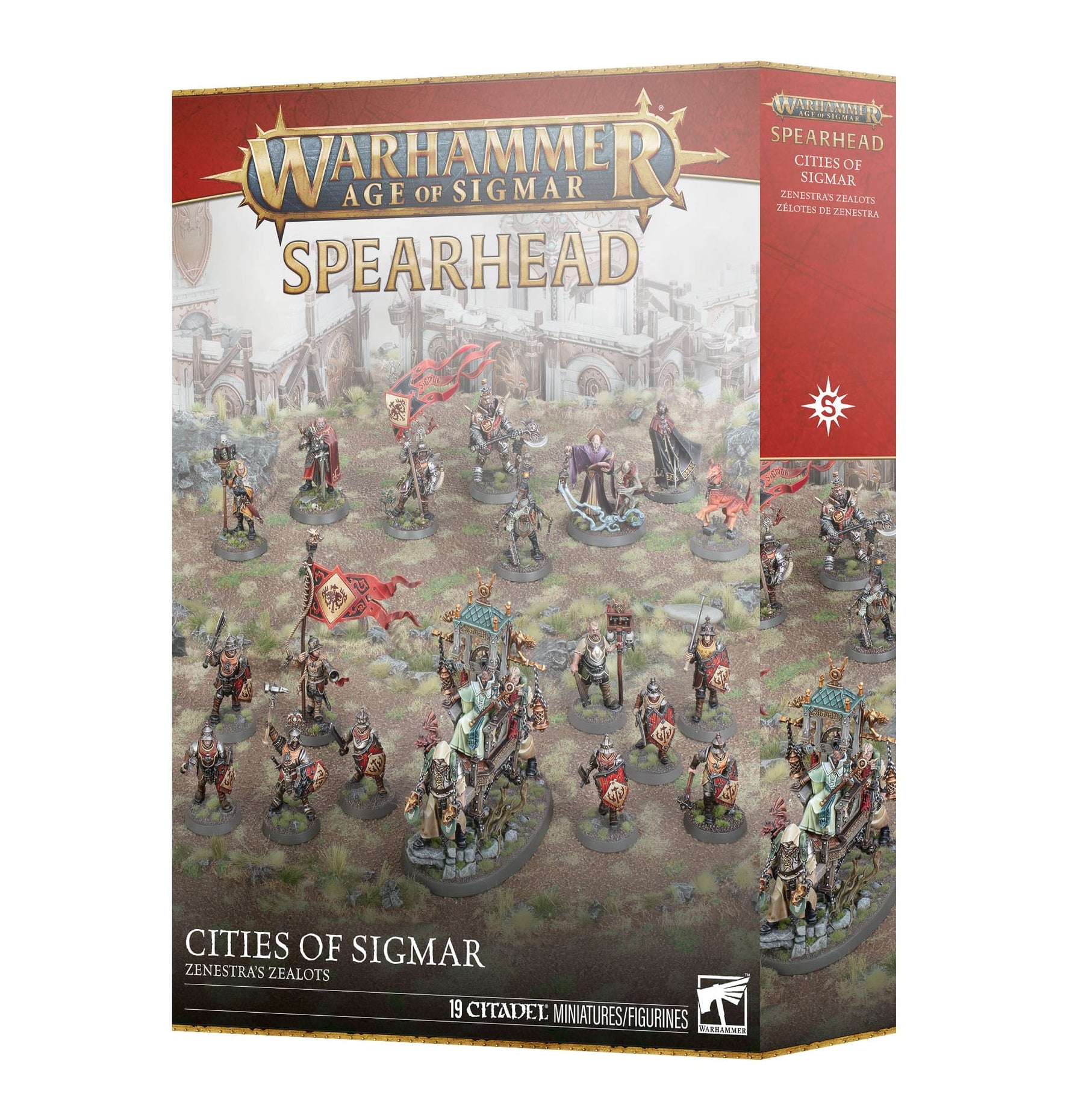 Games Workshop Tabletop Games > Games Workshop > Age of Sigmar Warhammer: Age of Sigmar - Spearhead Zenestras Zealots 5011921252831 70-863