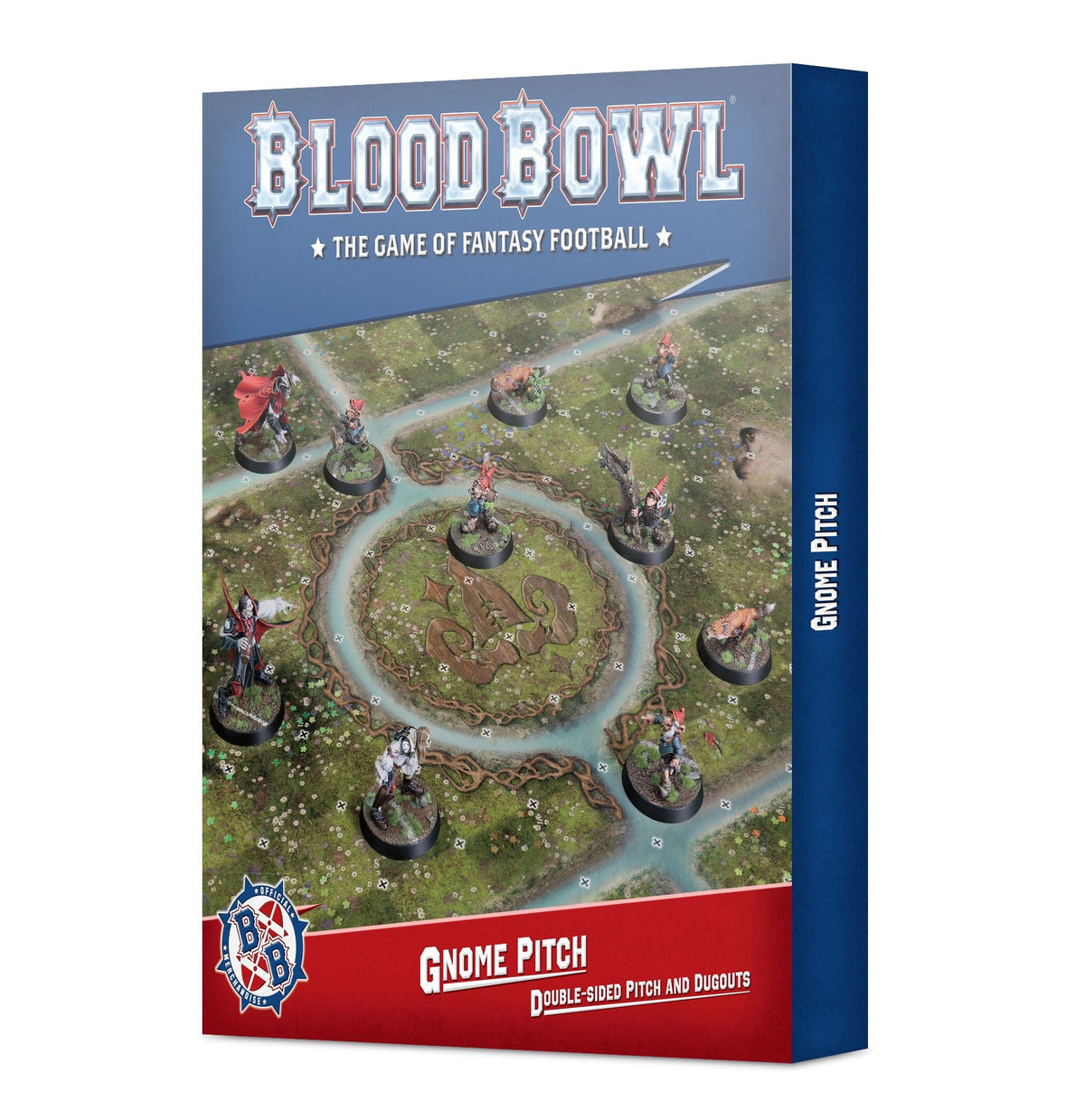 Games Workshop Tabletop Games > Games Workshop > Blood Bowl Blood Bowl: Gnome Pitch & Dugouts 5011921205837 202-40