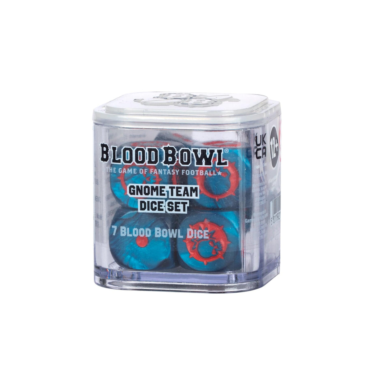 Games Workshop Tabletop Games > Games Workshop > Blood Bowl Blood Bowl: Gnome Team Dice Set 5011921205820 202-43