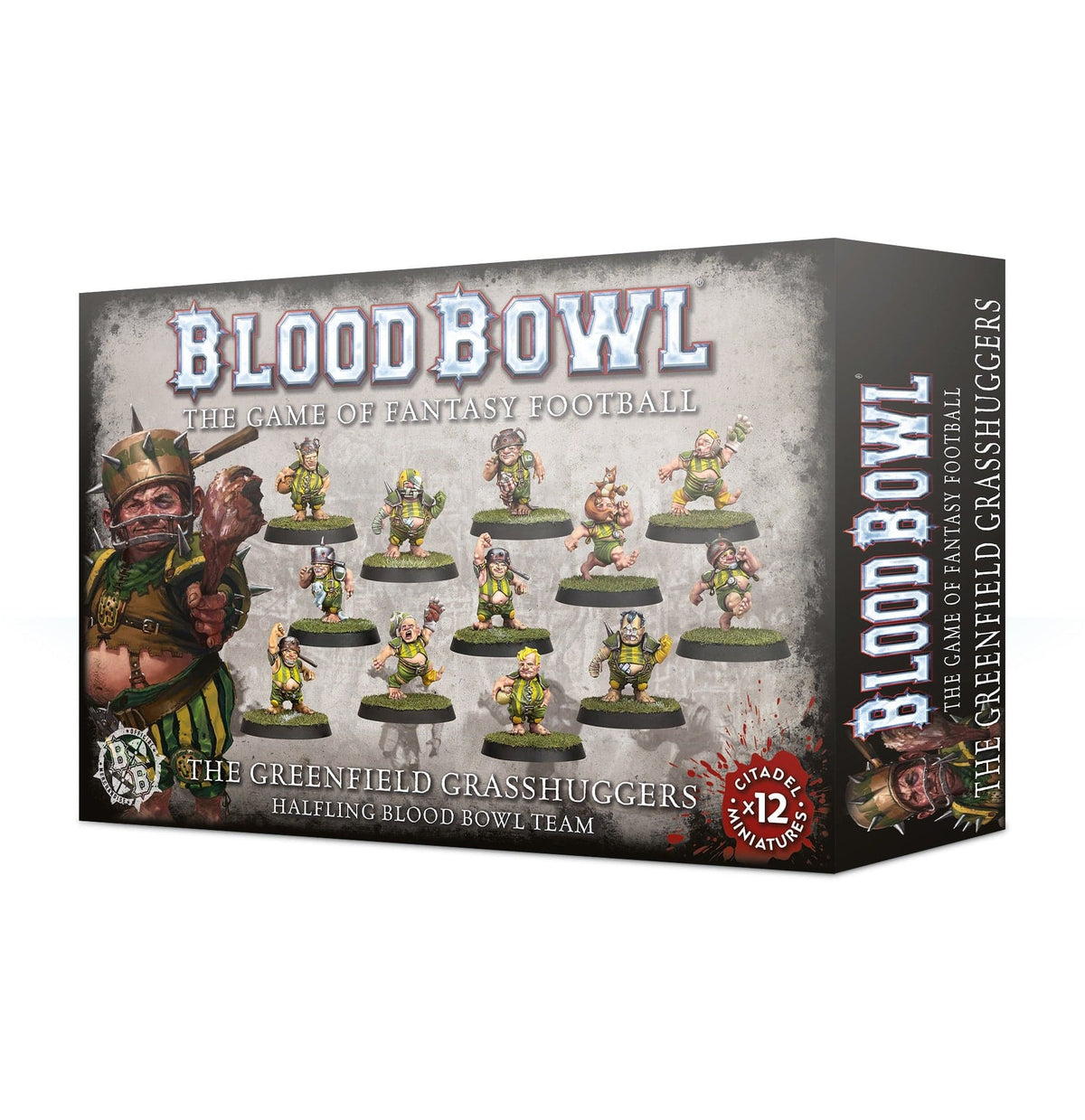 Games Workshop Tabletop Games > Games Workshop > Blood Bowl Blood Bowl Halfling Team The Greenfield Grasshugers 5011921146161 200-65