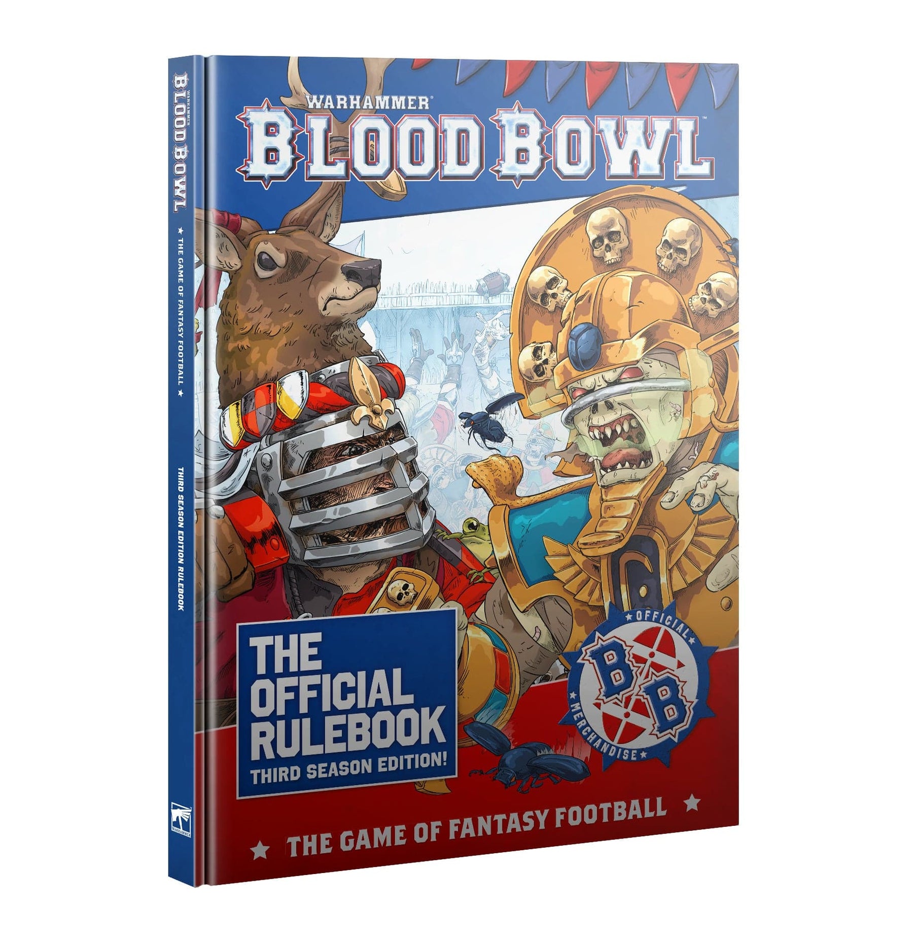Games Workshop Tabletop Games > Games Workshop > Blood Bowl Blood Bowl - Season 3 Rulebook 9781837792313 200-03
