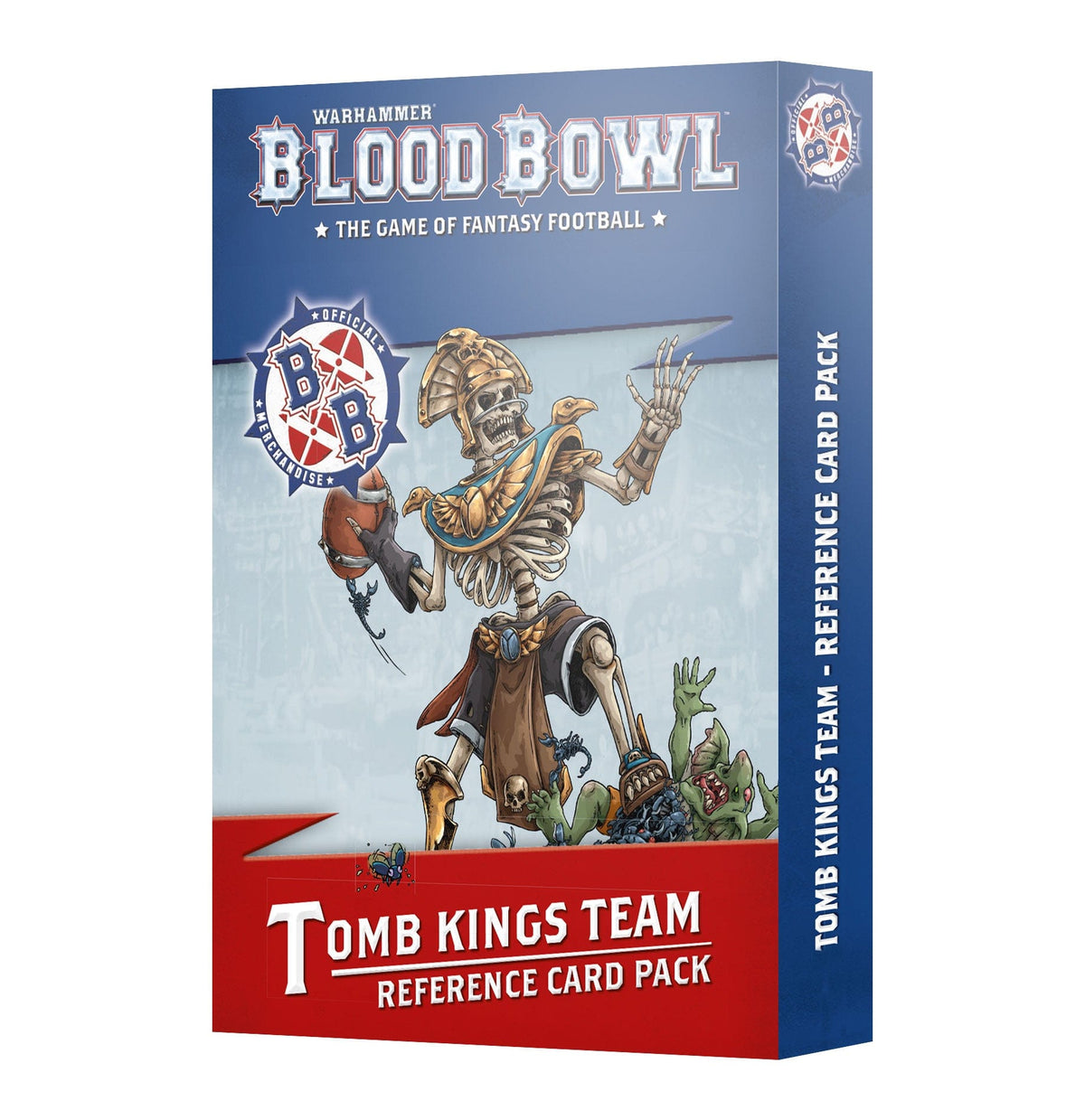 Games Workshop Tabletop Games > Games Workshop > Blood Bowl Blood Bowl - Tomb Kings Nehekharan Nightmares Card Pack 5011921253852 202-57