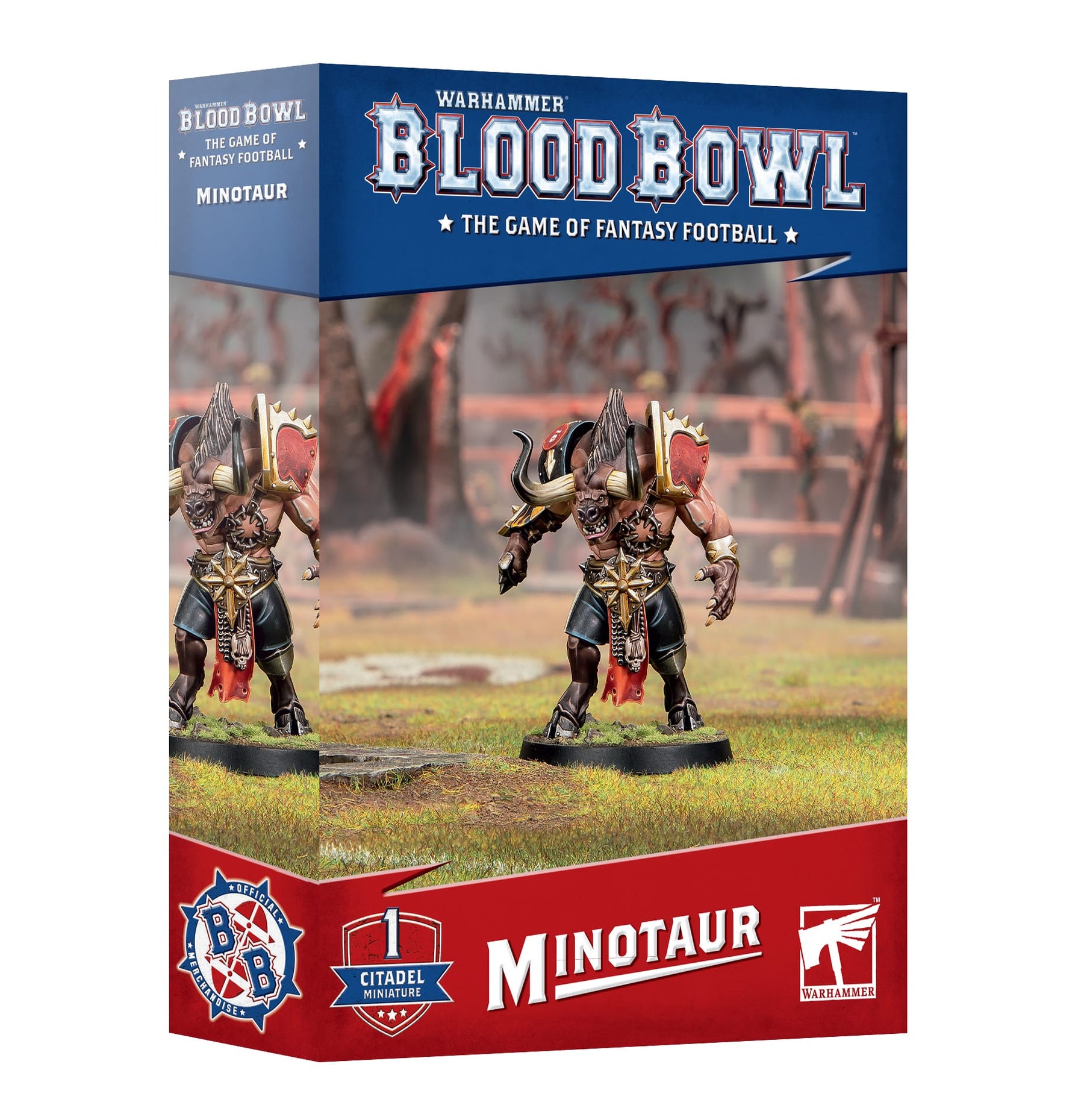Games Workshop Tabletop Games > Games Workshop > Blood Bowl WARHAMMER - BLOOD BOWL: MINOTAUR 5011921267248 202-67