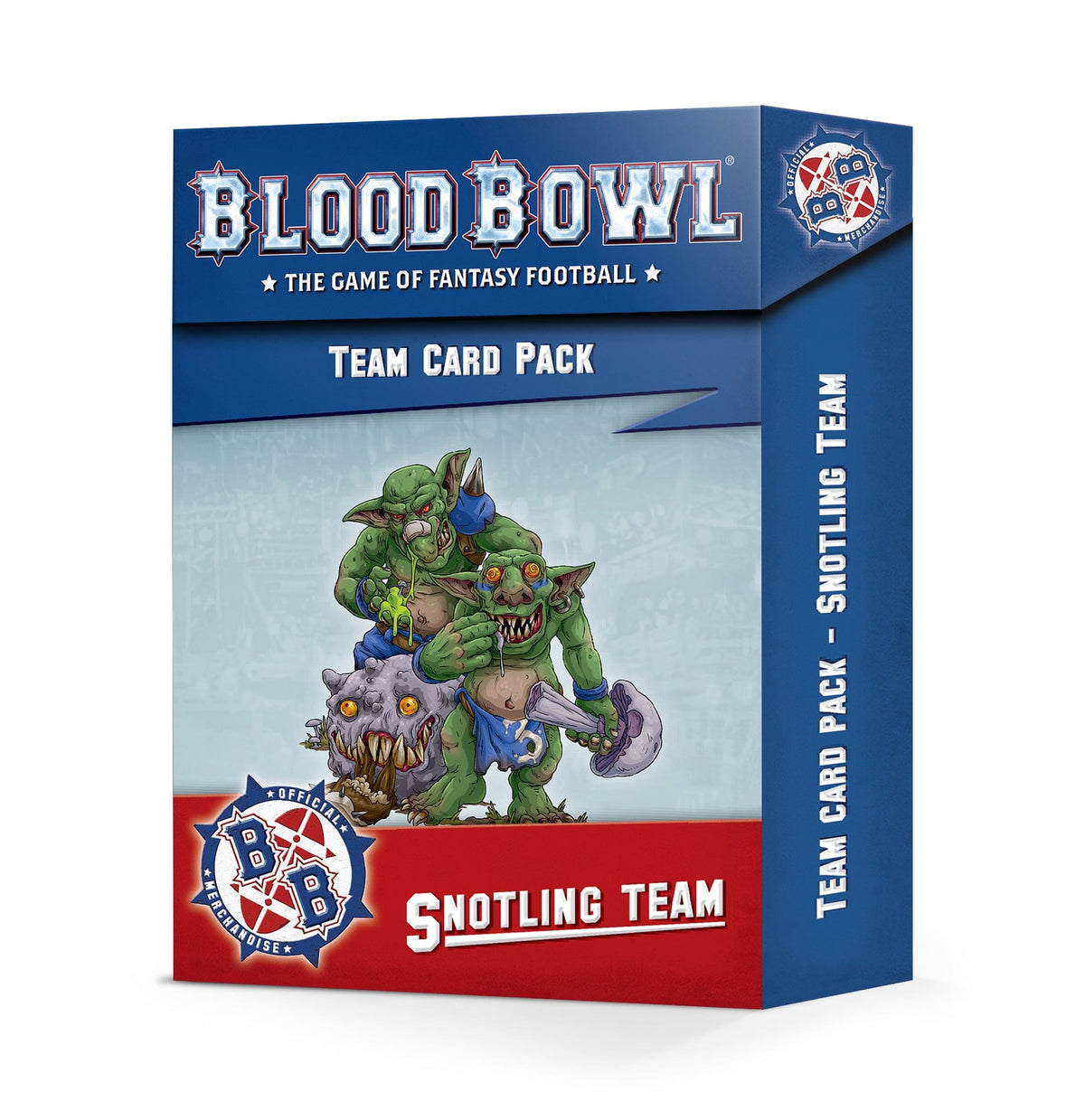 Games Workshop Tabletop Games > Games Workshop > Blood Bowl Warhammer - Blood Bowl: Snotlings - Team Card Pack 5011921174713 200-89