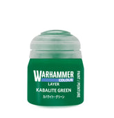 Games Workshop Tabletop Games > Games Workshop > Citadel Warhammer Base Paint - Kabalite Green 5011921234943 EP210-22-21