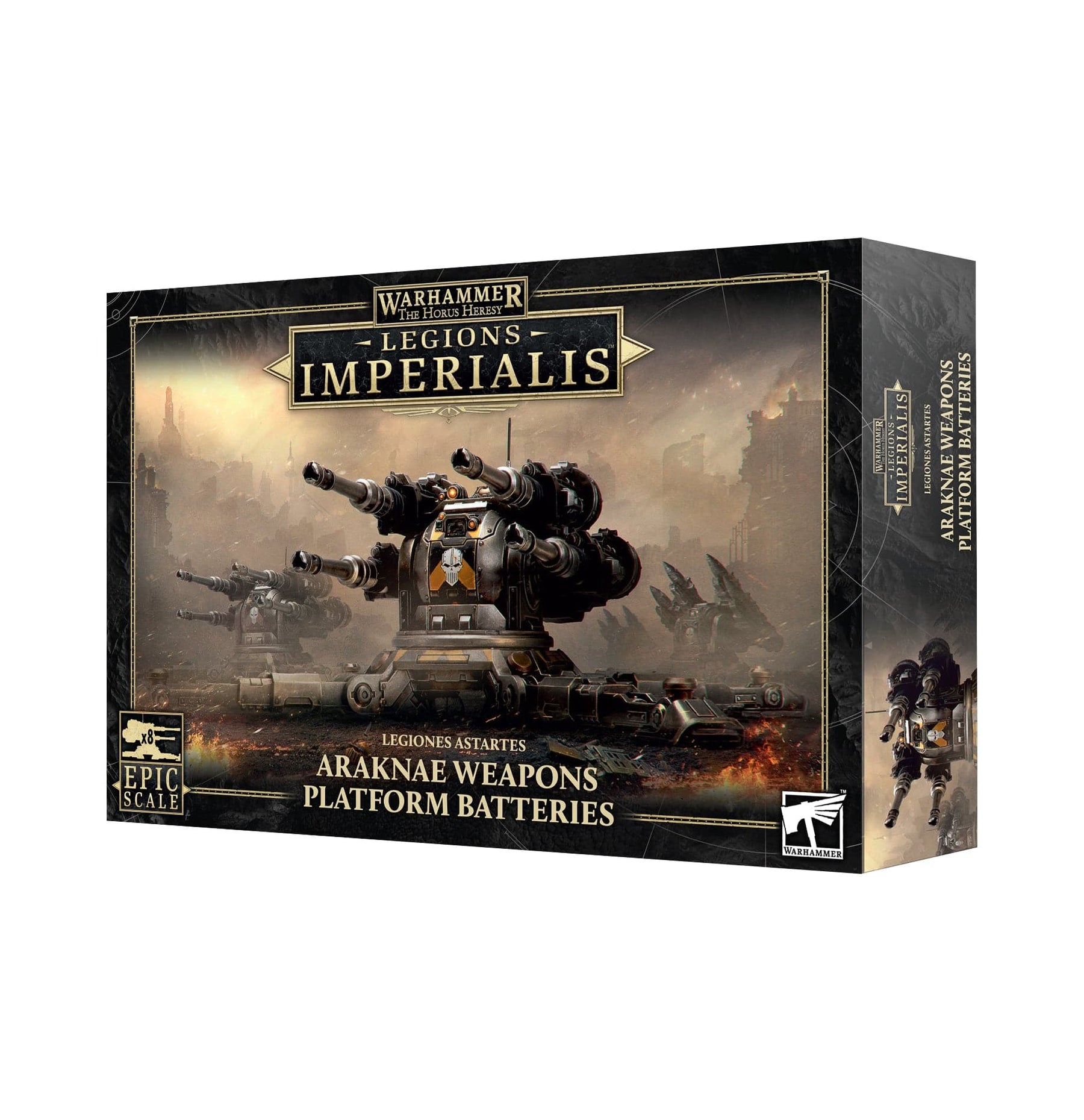 Games Workshop Tabletop Games > Games Workshop > Horus Heresy Warhammer HH: Legions Imperialis Astartes Araknae Weapons Platform Batteries 5011921261406 03-101