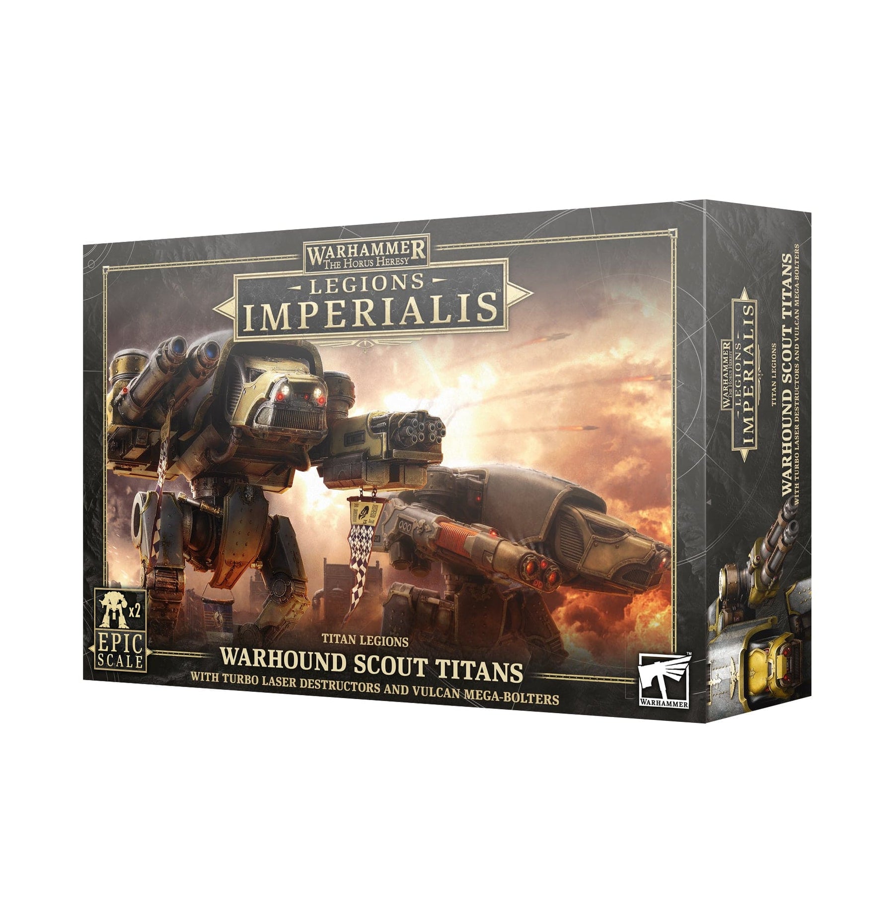 Games Workshop Tabletop Games > Games Workshop > Horus Heresy Warhammer - Horus Heresy - Legions Imperialis: Warhound Scout Titans 5011921188673 03-24