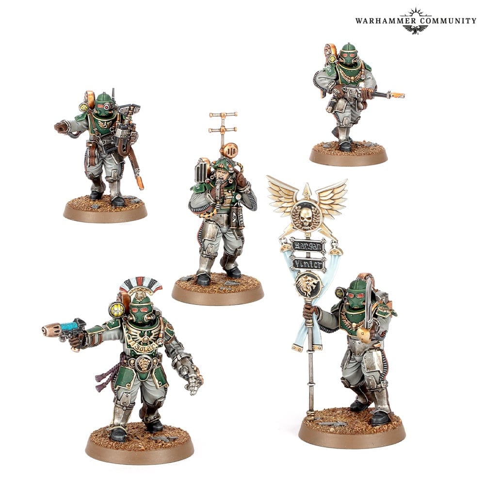Warhammer - Horus Heresy - Solar Auxilia: Tactical Command Section