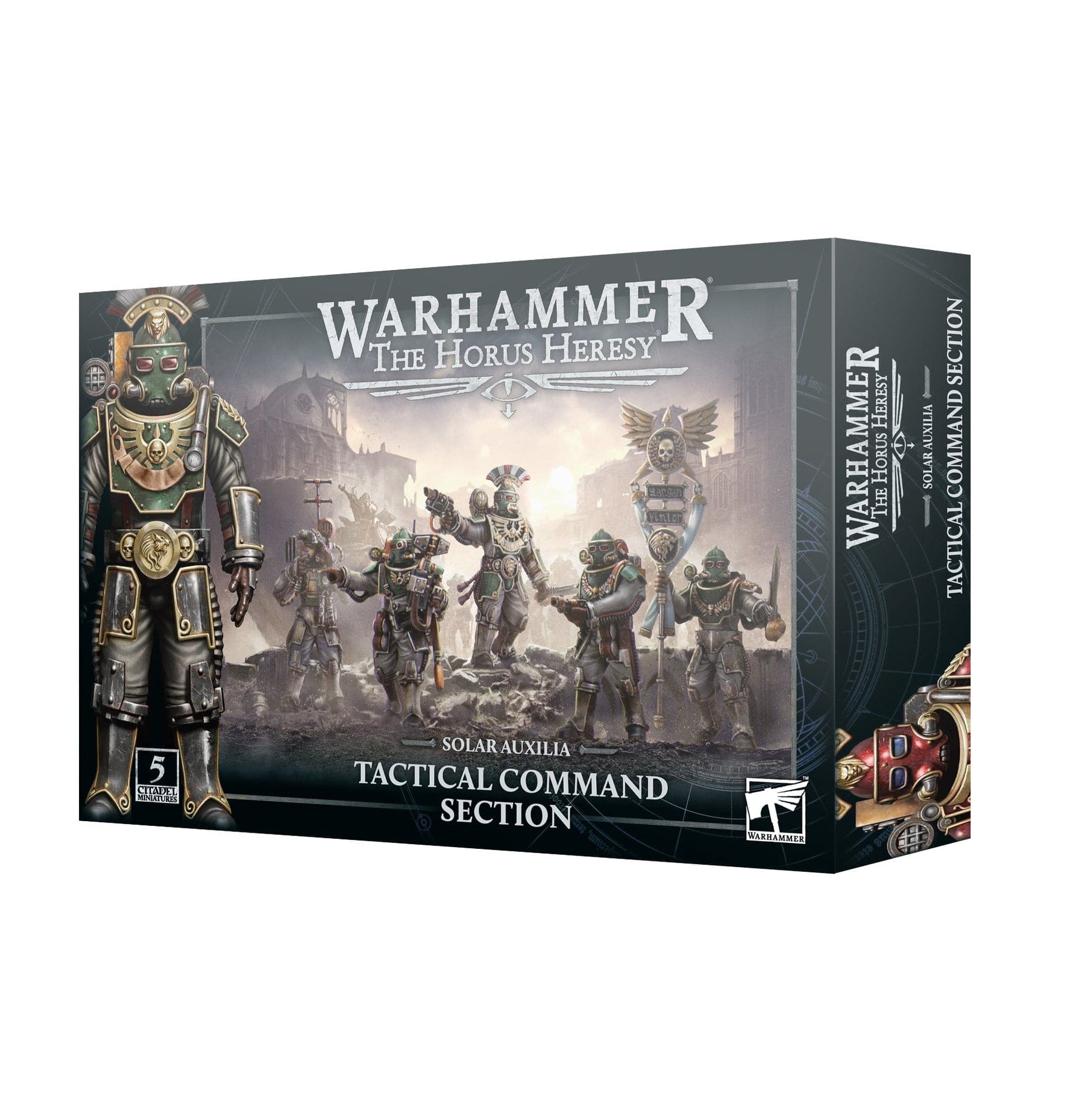 Games Workshop Tabletop Games > Games Workshop > Horus Heresy Warhammer - Horus Heresy - Solar Auxilia: Tactical Command Section 5011921203307 31-74