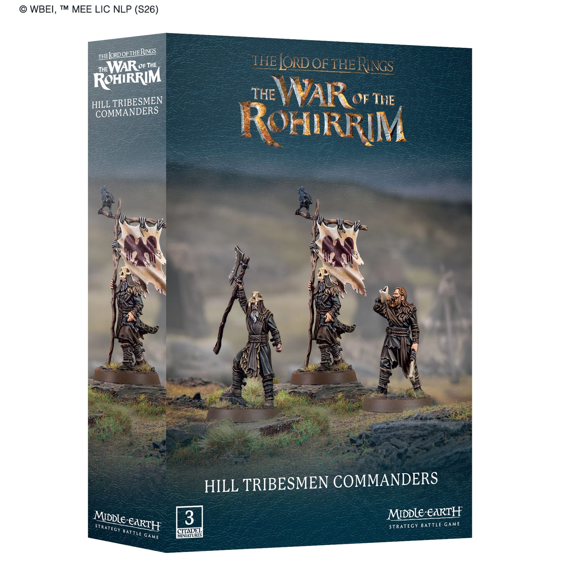 Games Workshop Tabletop Games > Games Workshop > Middle-Earth Middle Earth SBG - The Lord of the Rings: Hill Tribesmen Commanders 5011921245055 30-101