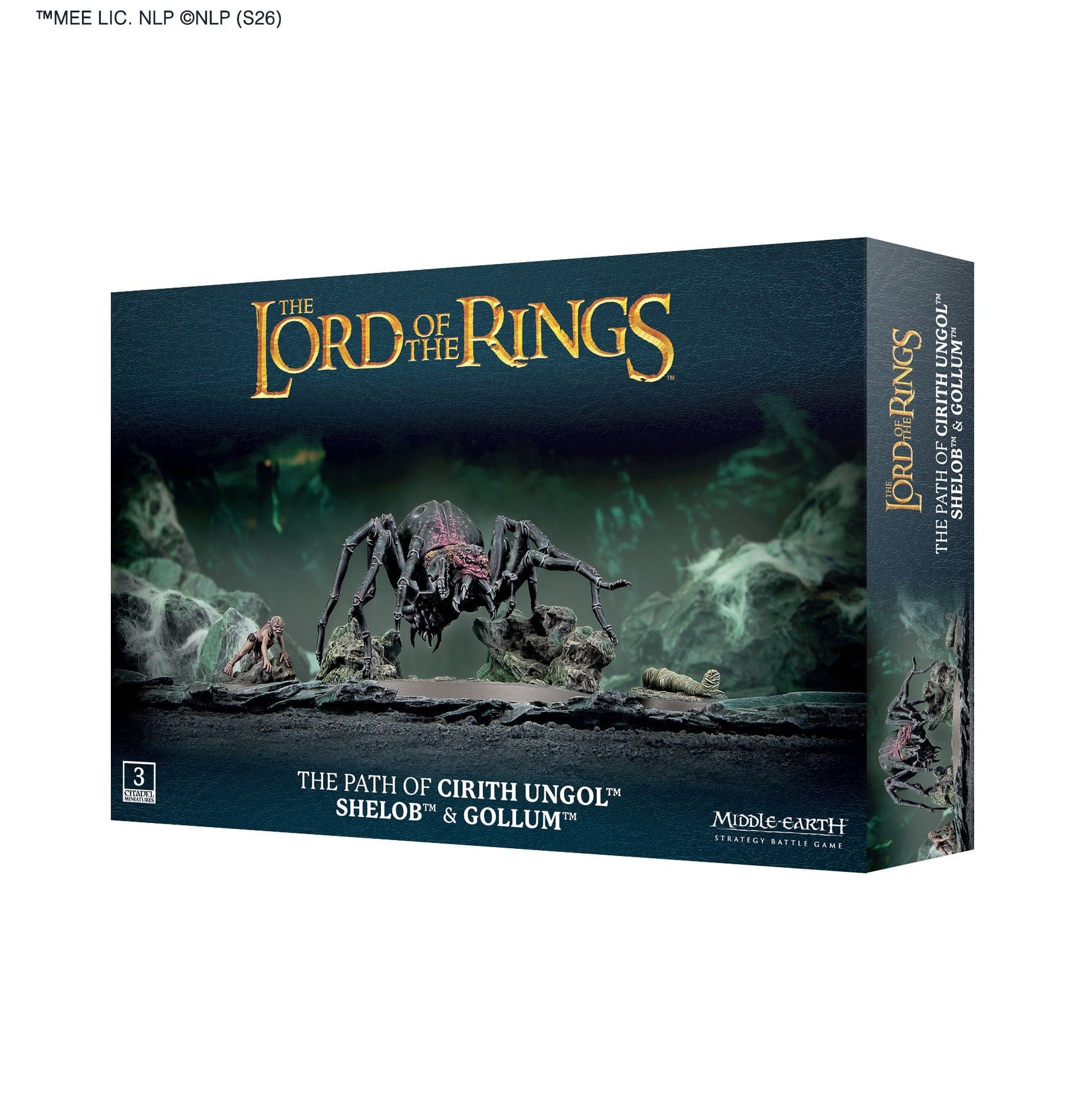 Games Workshop Tabletop Games > Games Workshop > Middle-Earth Middle Earth SBG - The Lord of the Rings: The Path Of Cirith Ungol Shelob And Gollum 5011921263943 30-102