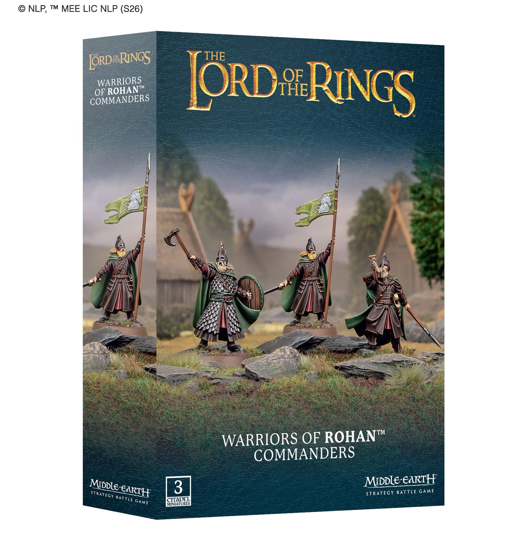Games Workshop Tabletop Games > Games Workshop > Middle-Earth Middle Earth SBG - The Lord of the Rings: Warriors of Rohan Commanders 5011921245031 30-105