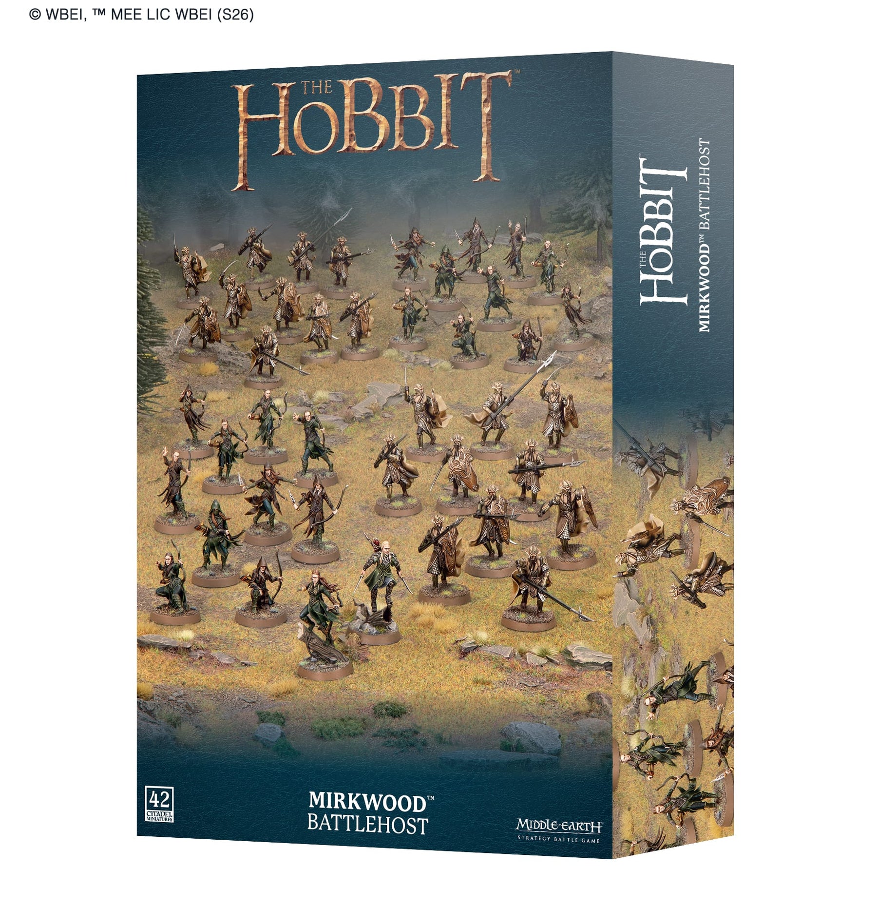 Games Workshop Tabletop Games > Games Workshop > Middle-Earth Middle Earth: The Hobbit - Mirkwood Battlehost 5011921285334 30-111