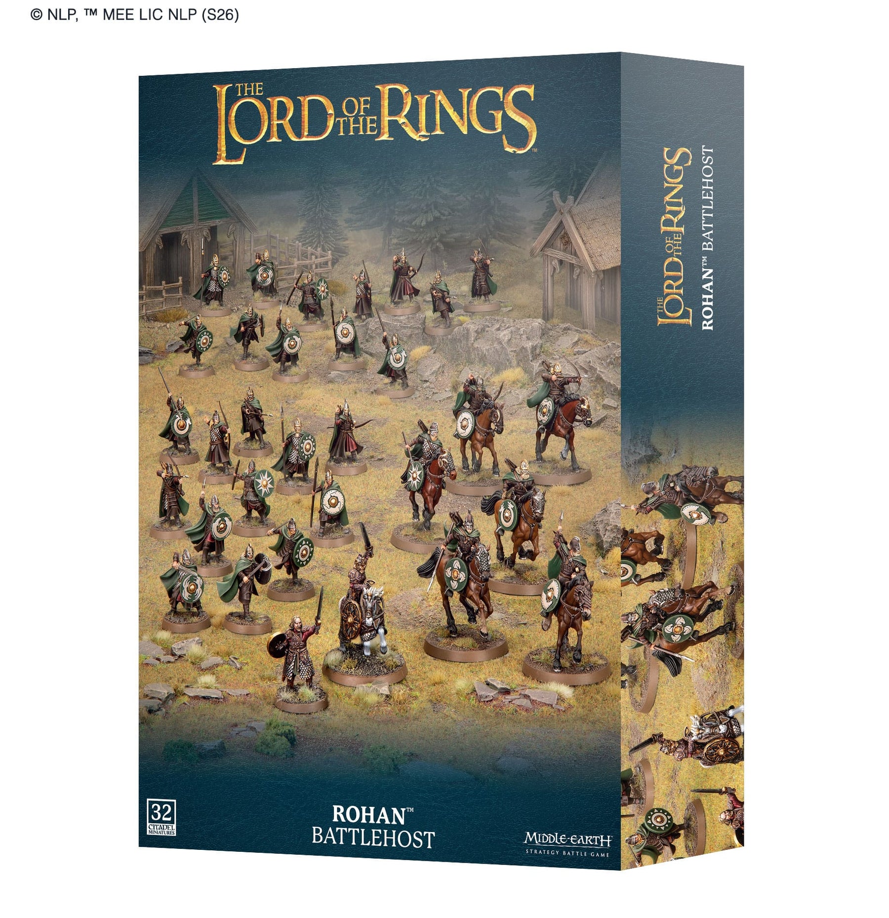 Games Workshop Tabletop Games > Games Workshop > Middle-Earth Middle Earth: The Lord of the Rings - Rohan Battlehost 5011921285327 30-107