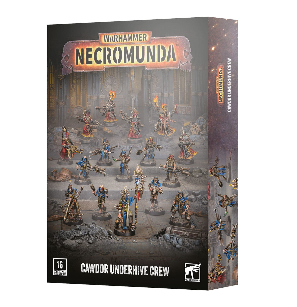 Games Workshop Tabletop Games > Games Workshop > Necromunda WARHAMMER 40K - NECROMUNDA: CAWDOR UNDERHIVE CREW 5011921266517 301-69