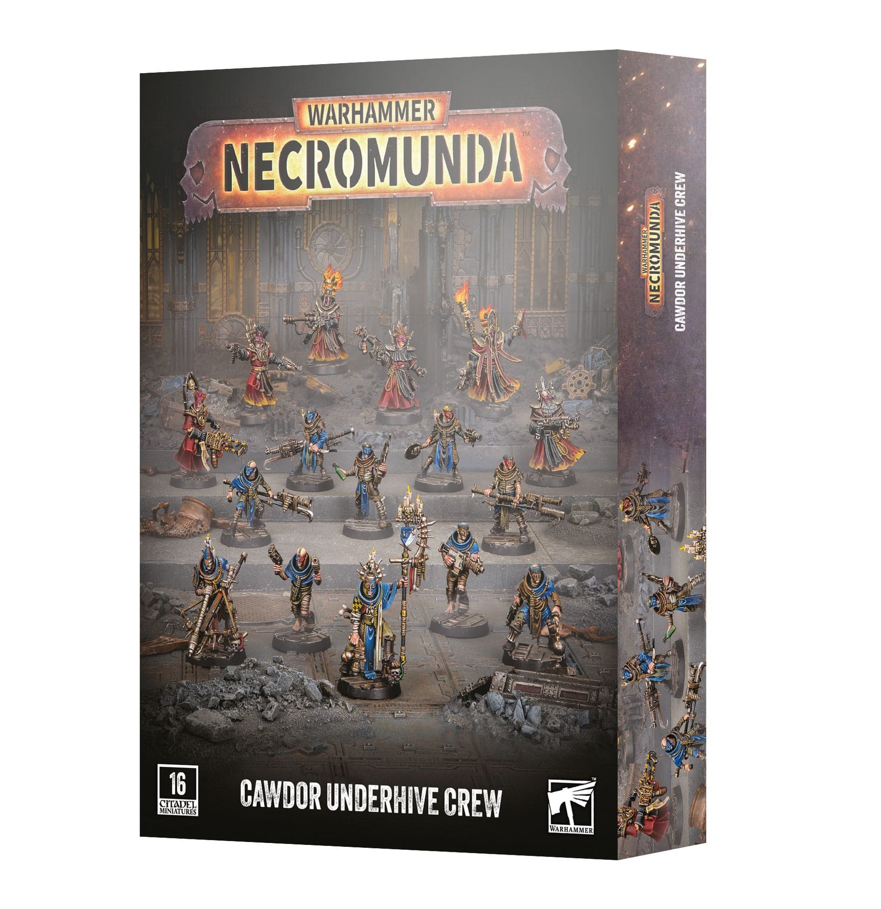 Games Workshop Tabletop Games > Games Workshop > Necromunda WARHAMMER 40K - NECROMUNDA: CAWDOR UNDERHIVE CREW 5011921266517 301-69