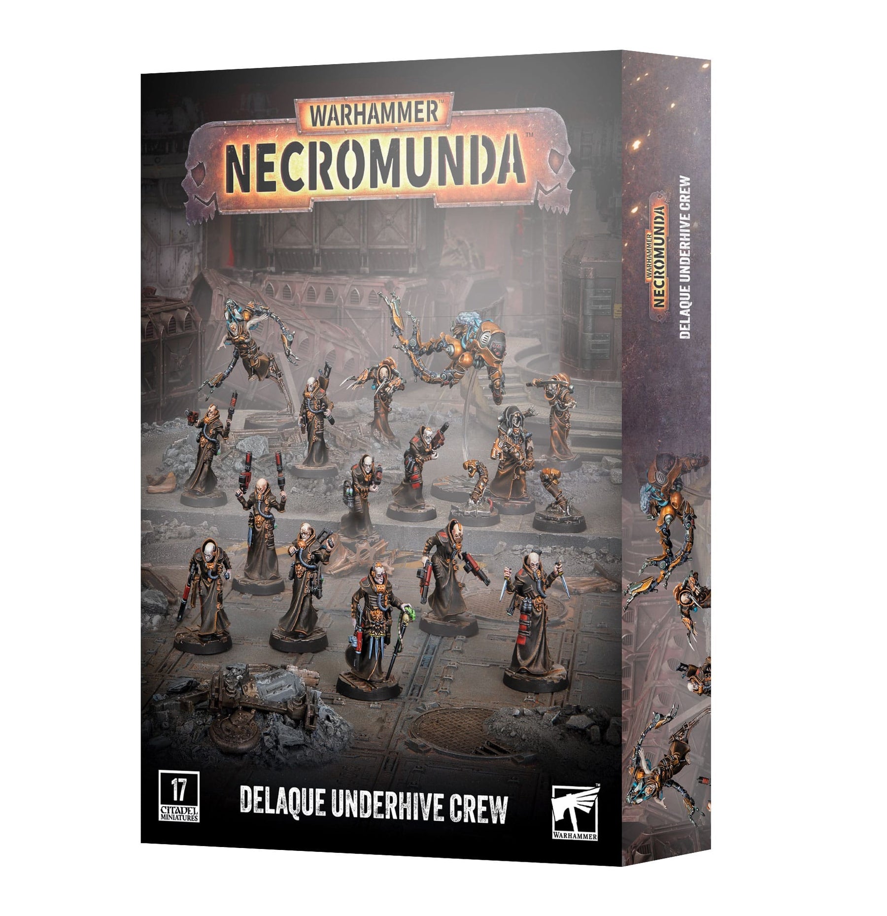 Games Workshop Tabletop Games > Games Workshop > Necromunda WARHAMMER 40K - NECROMUNDA: DELAQUE UNDERHIVE CREW 5011921266524 301-70