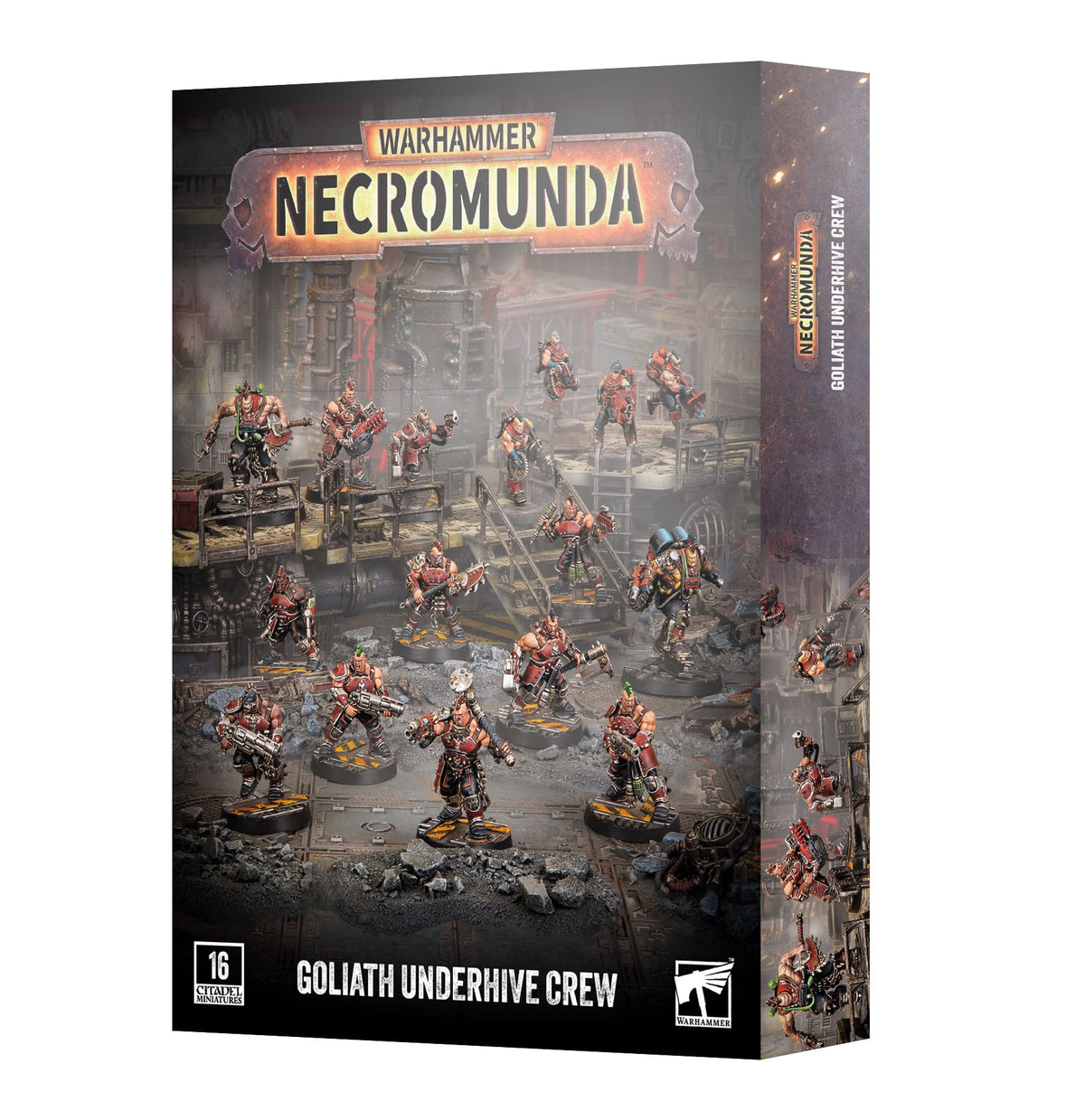 Games Workshop Tabletop Games > Games Workshop > Necromunda WARHAMMER 40K - NECROMUNDA: GOLIATH UNDERHIVE CREW 5011921266487 301-72