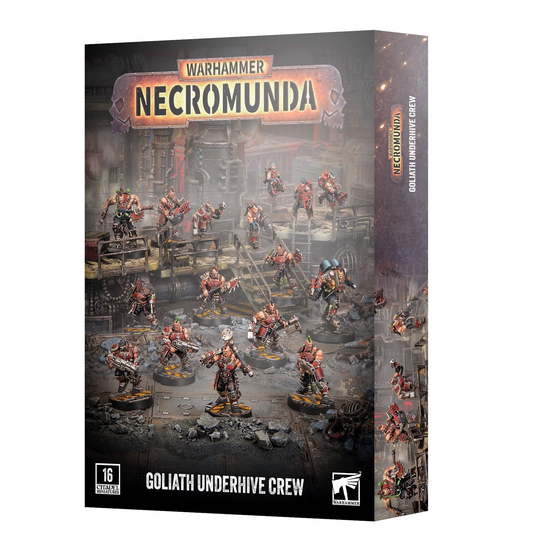 Games Workshop Tabletop Games > Games Workshop > Necromunda WARHAMMER 40K - NECROMUNDA: GOLIATH UNDERHIVE CREW 5011921266487 301-72