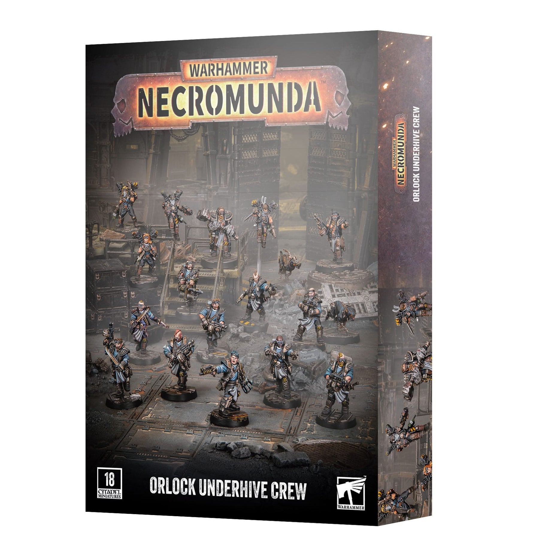 Games Workshop Tabletop Games > Games Workshop > Necromunda WARHAMMER 40K - NECROMUNDA: ORLOCK UNDERHIVE CREW 5011921266494 301-67