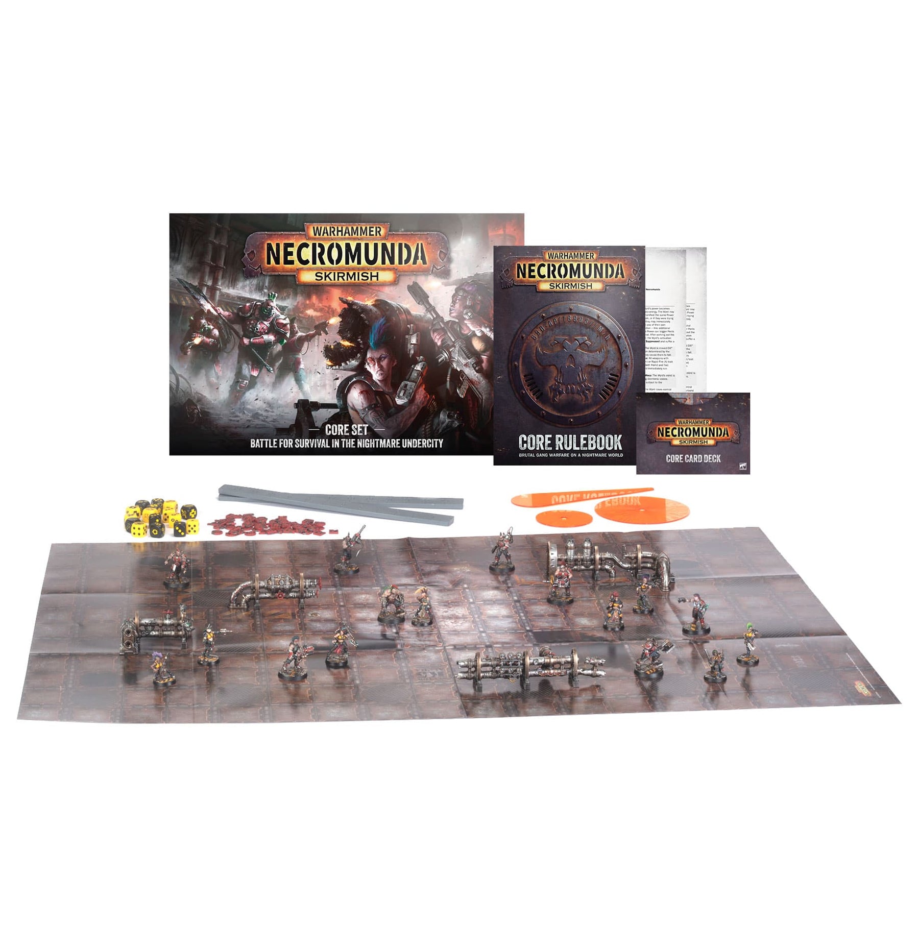 Games Workshop Tabletop Games > Games Workshop > Necromunda WARHAMMER 40K - NECROMUNDA: SKIRMISH CORE SET 5011921251933 301-73