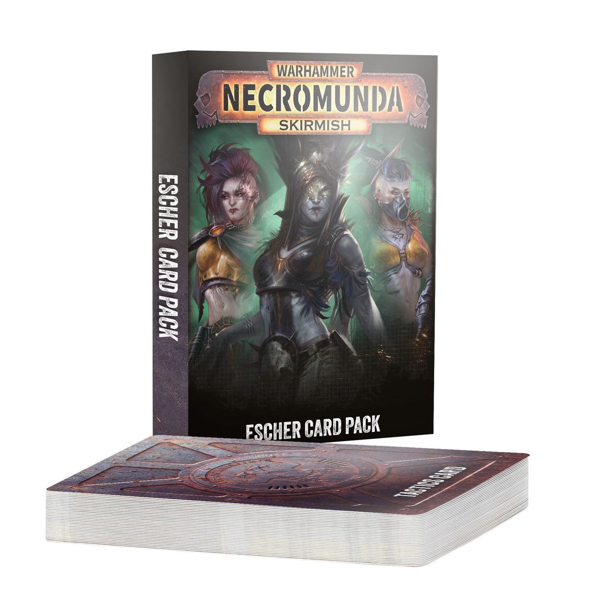 Games Workshop Tabletop Games > Games Workshop > Necromunda WARHAMMER NECROMUNDA: ESCHER CARD PACK 5011921254149 300-07